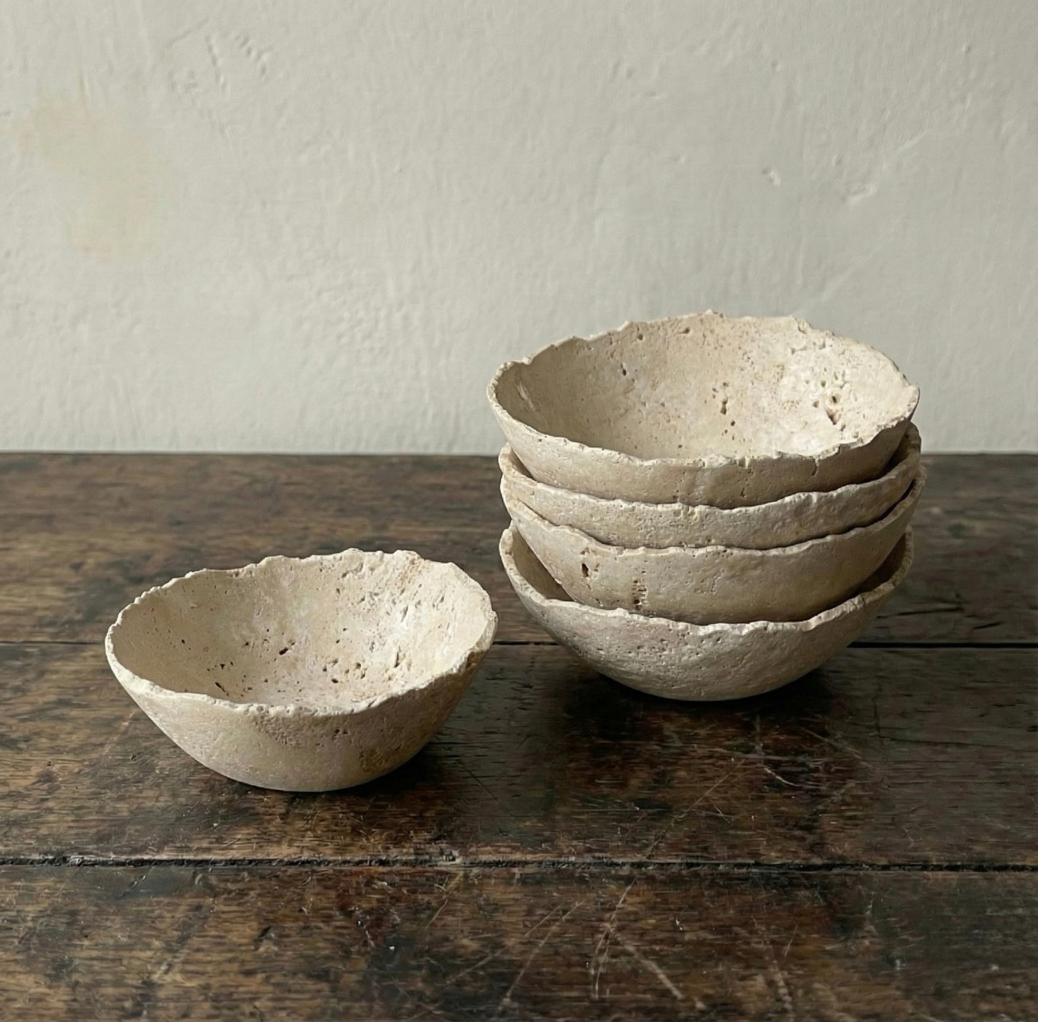 Travertine Bowl Small