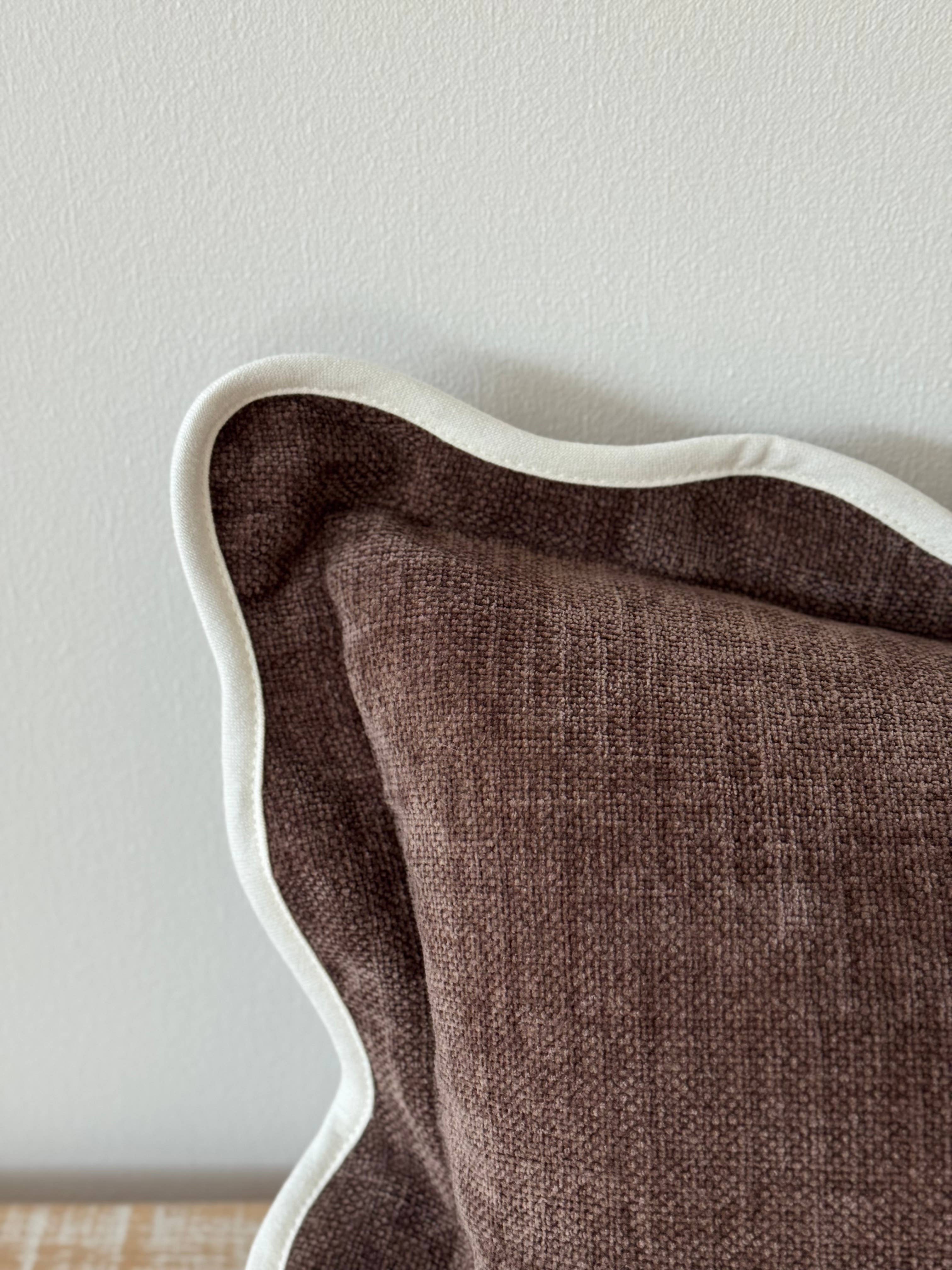 Chloe Scalloped Edge Cushion Cover