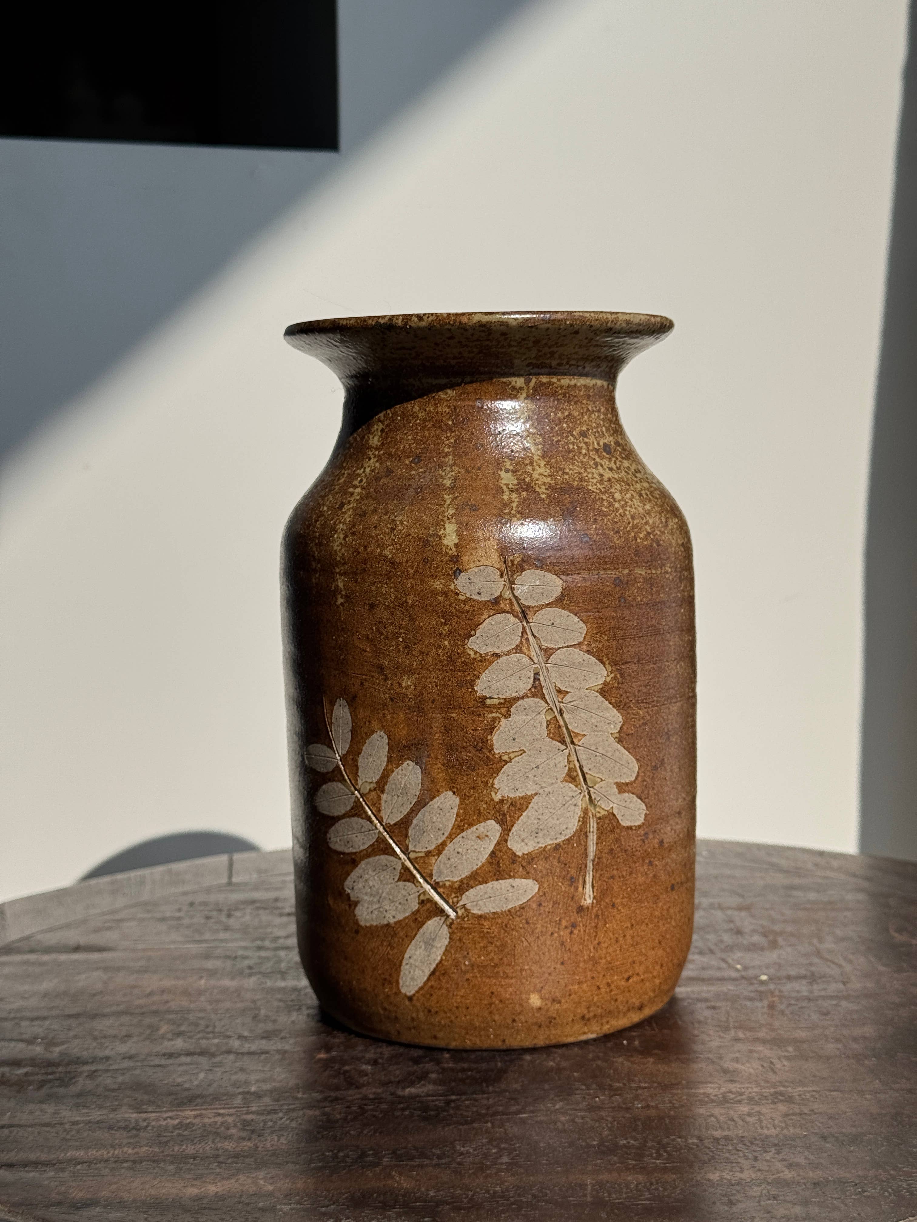Found French Floral Vase
