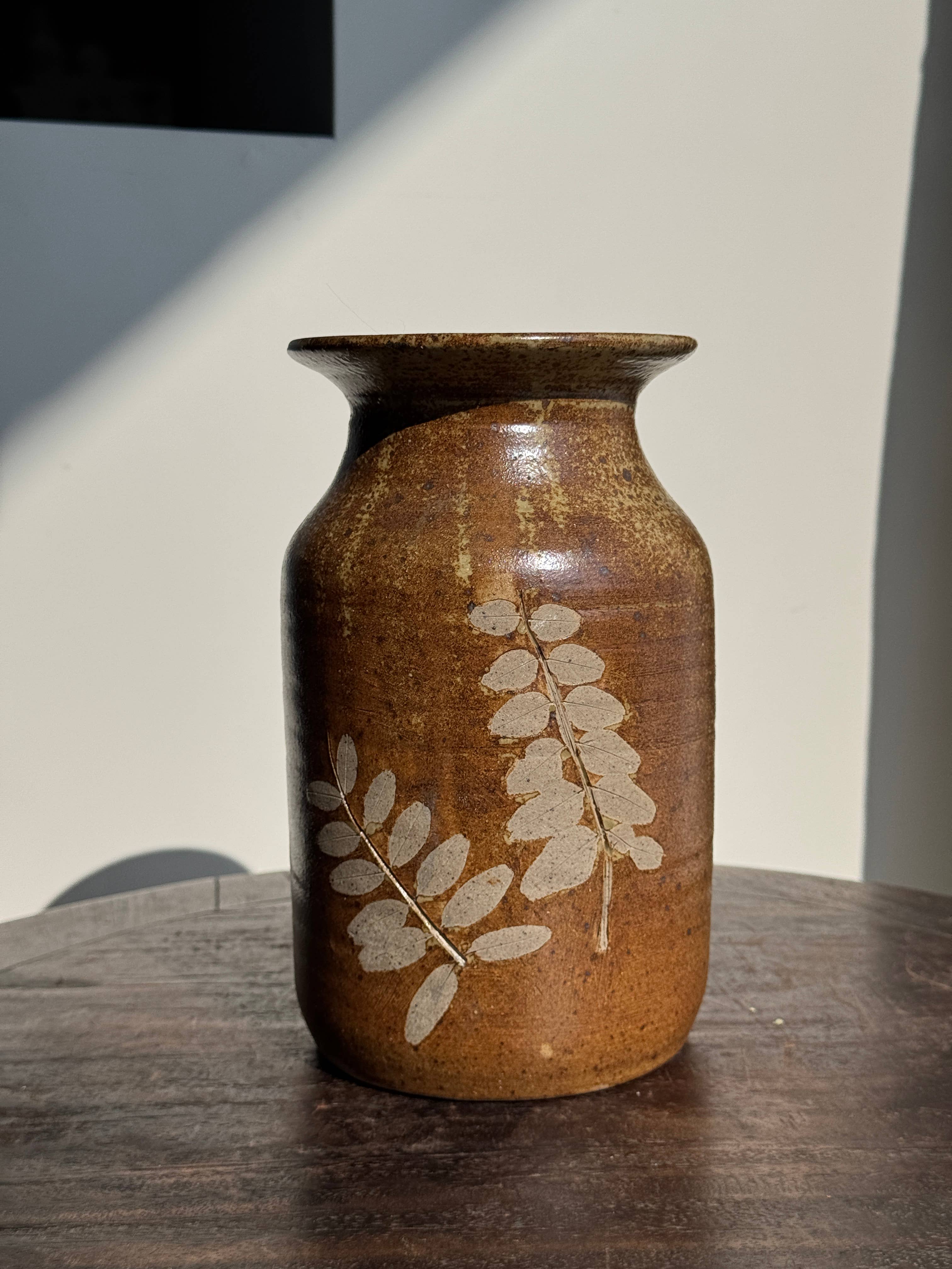 Found French Floral Vase