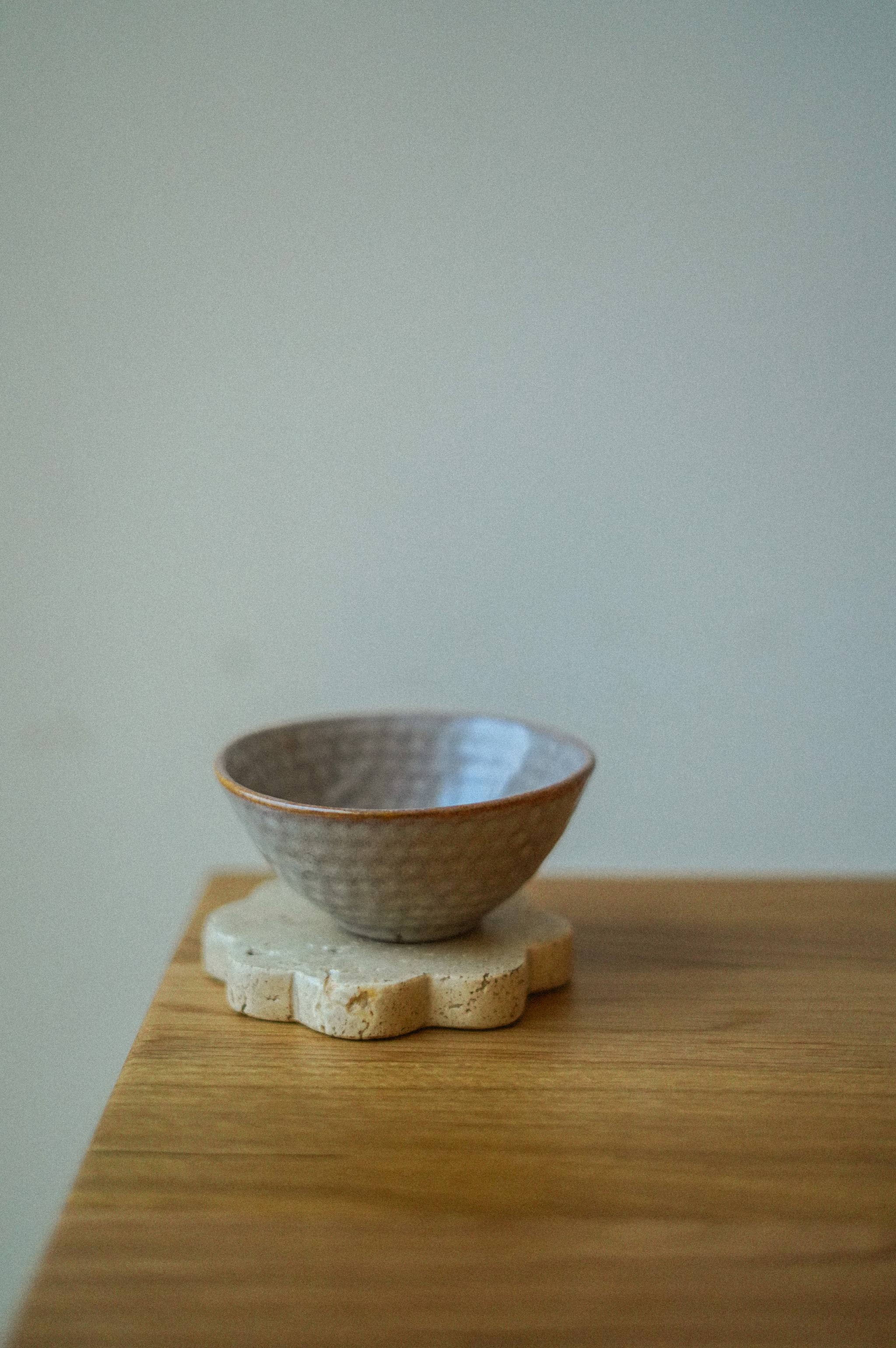 Travertine Scallop Coasters S/4