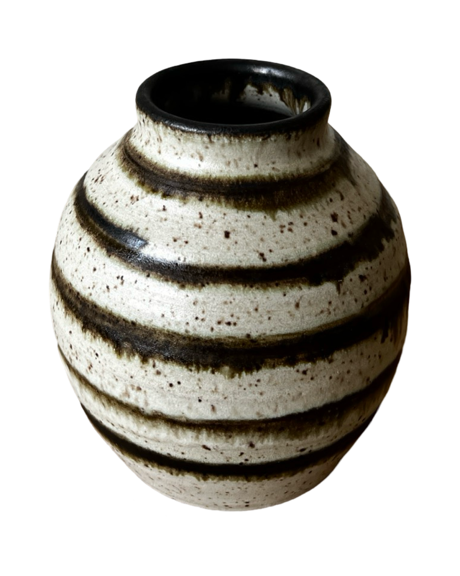 Striped Luna Vase