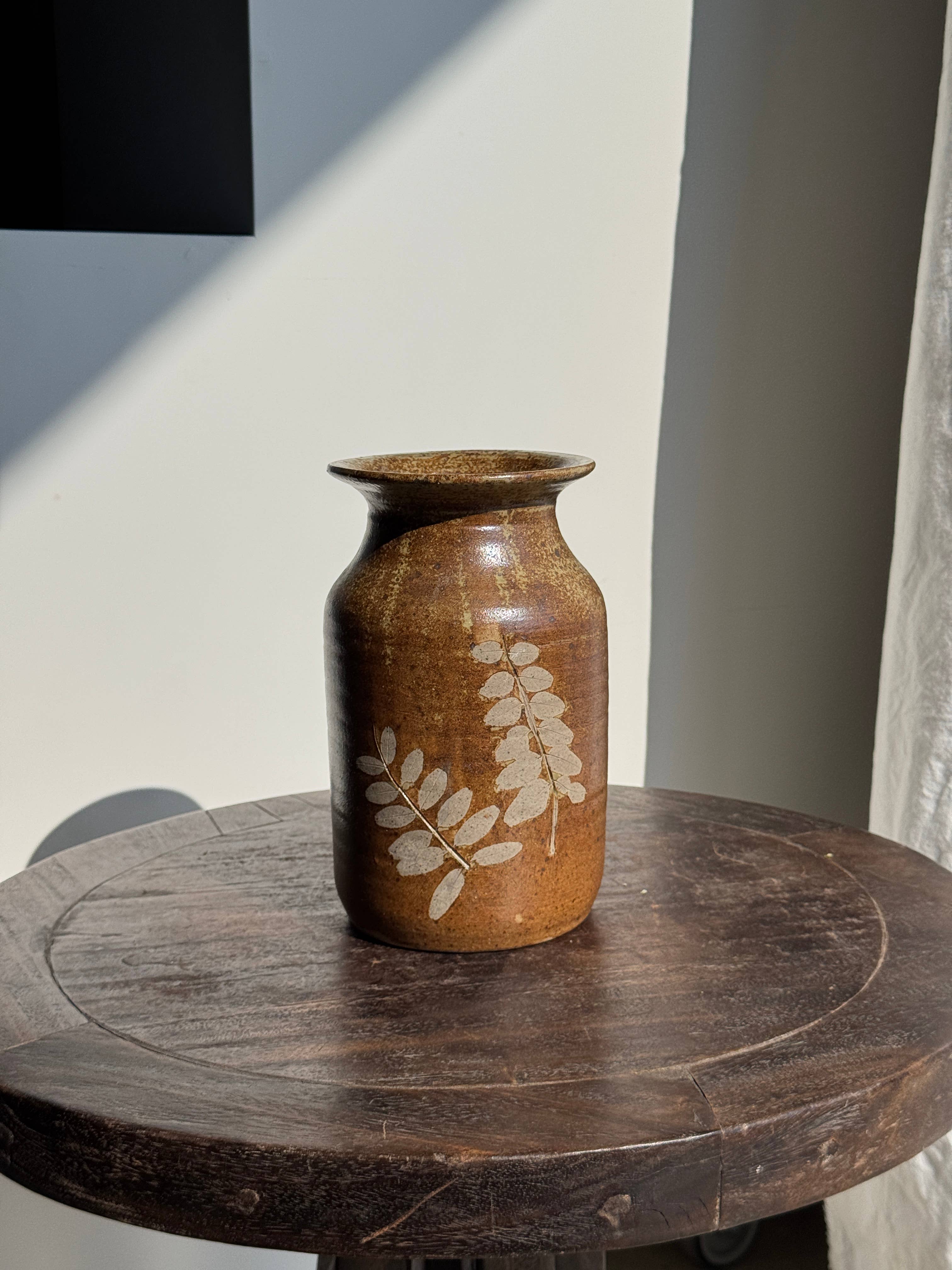 Found French Floral Vase