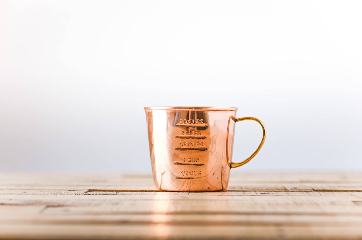 Copper Liquid Measuring Cup