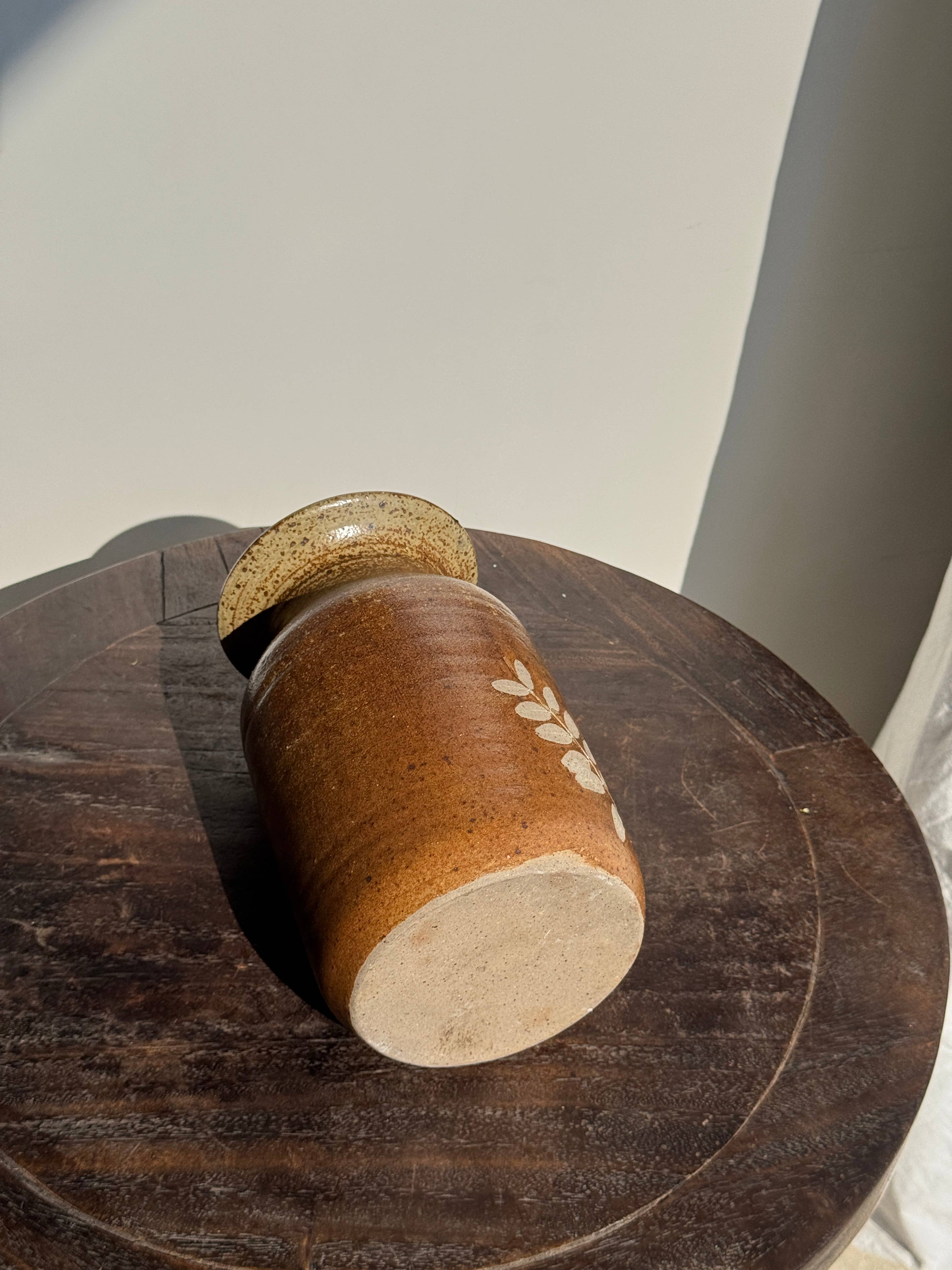 Found French Floral Vase