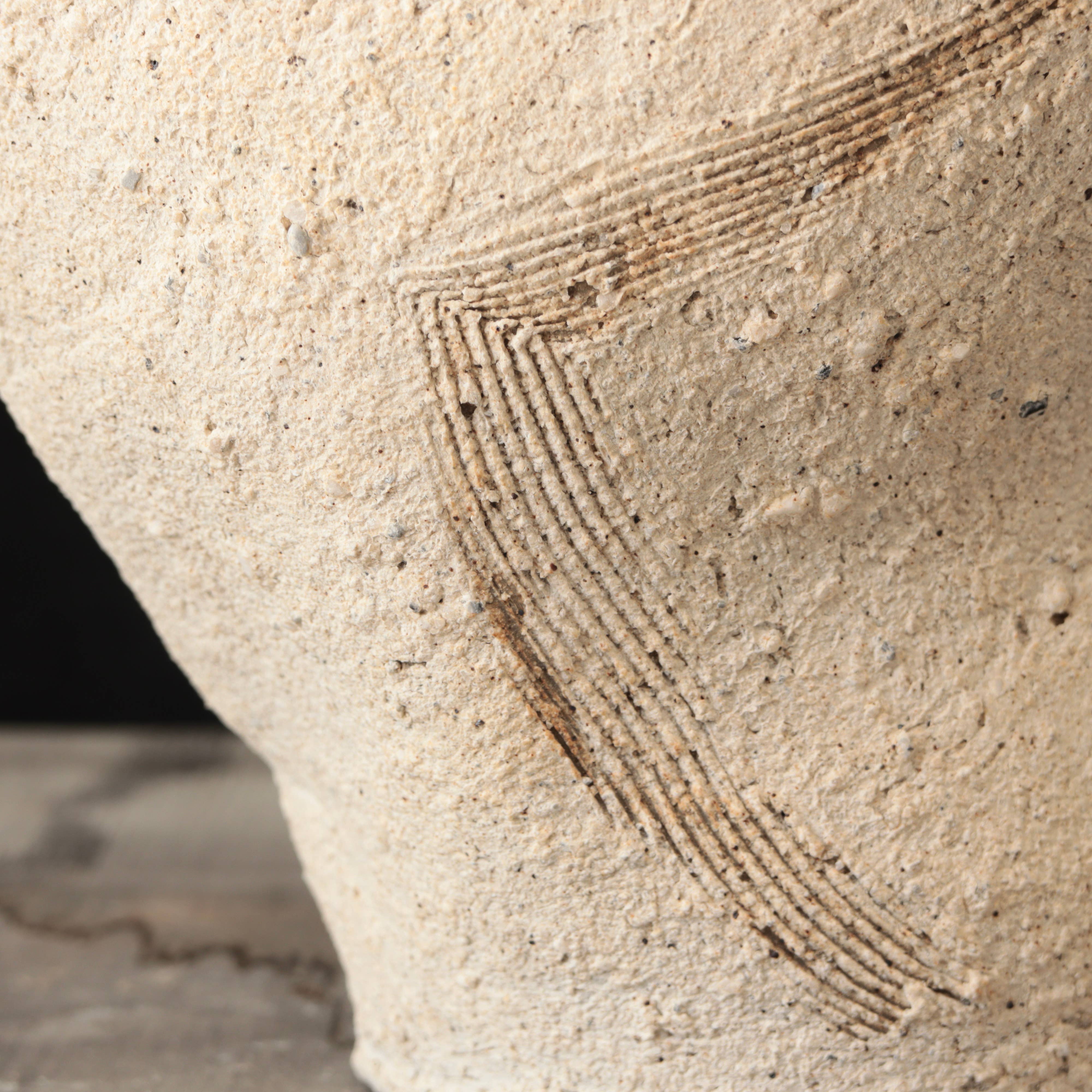 Landscape Vase Unglazed