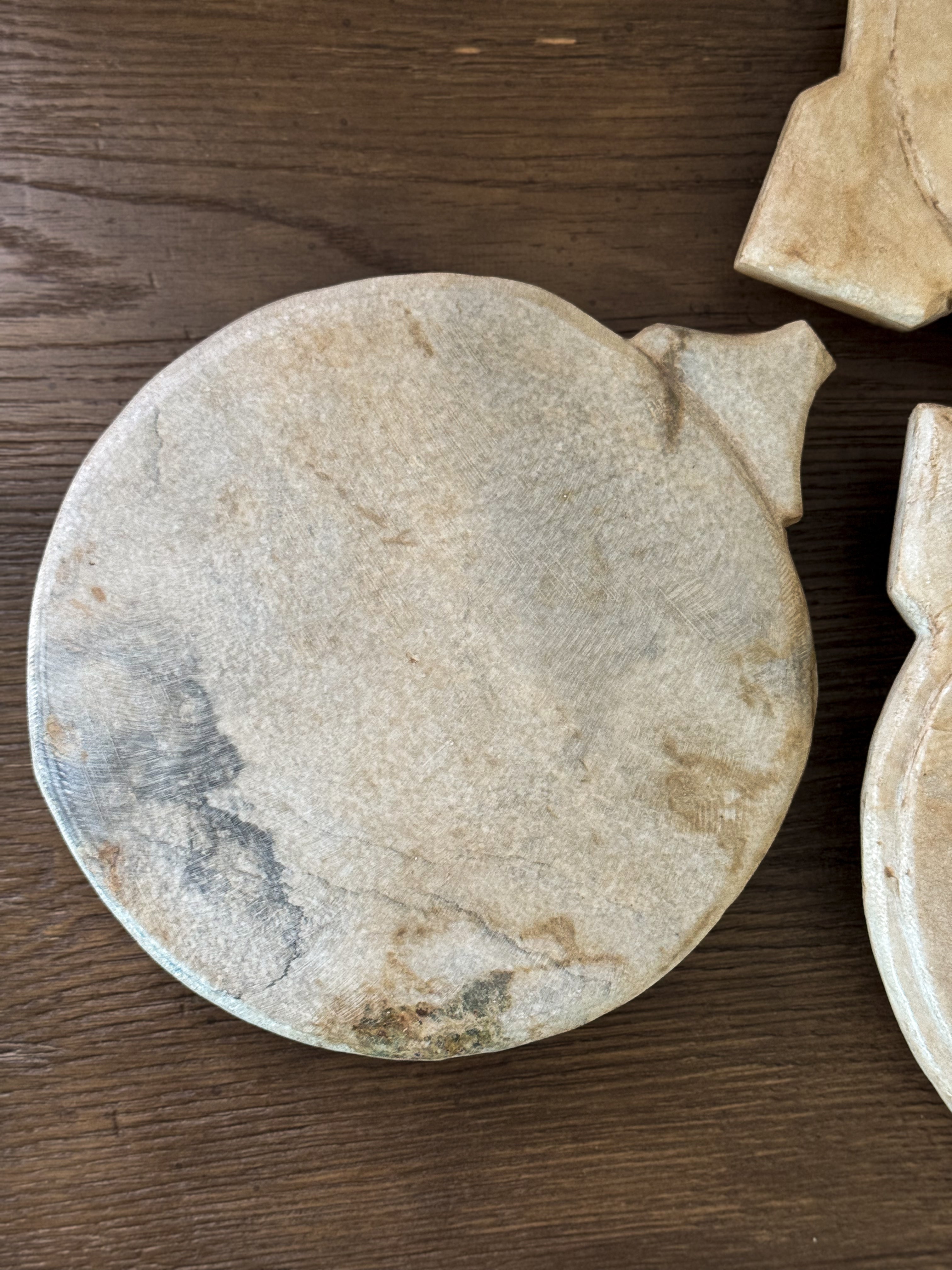 Vintage Marble Chapati Boards