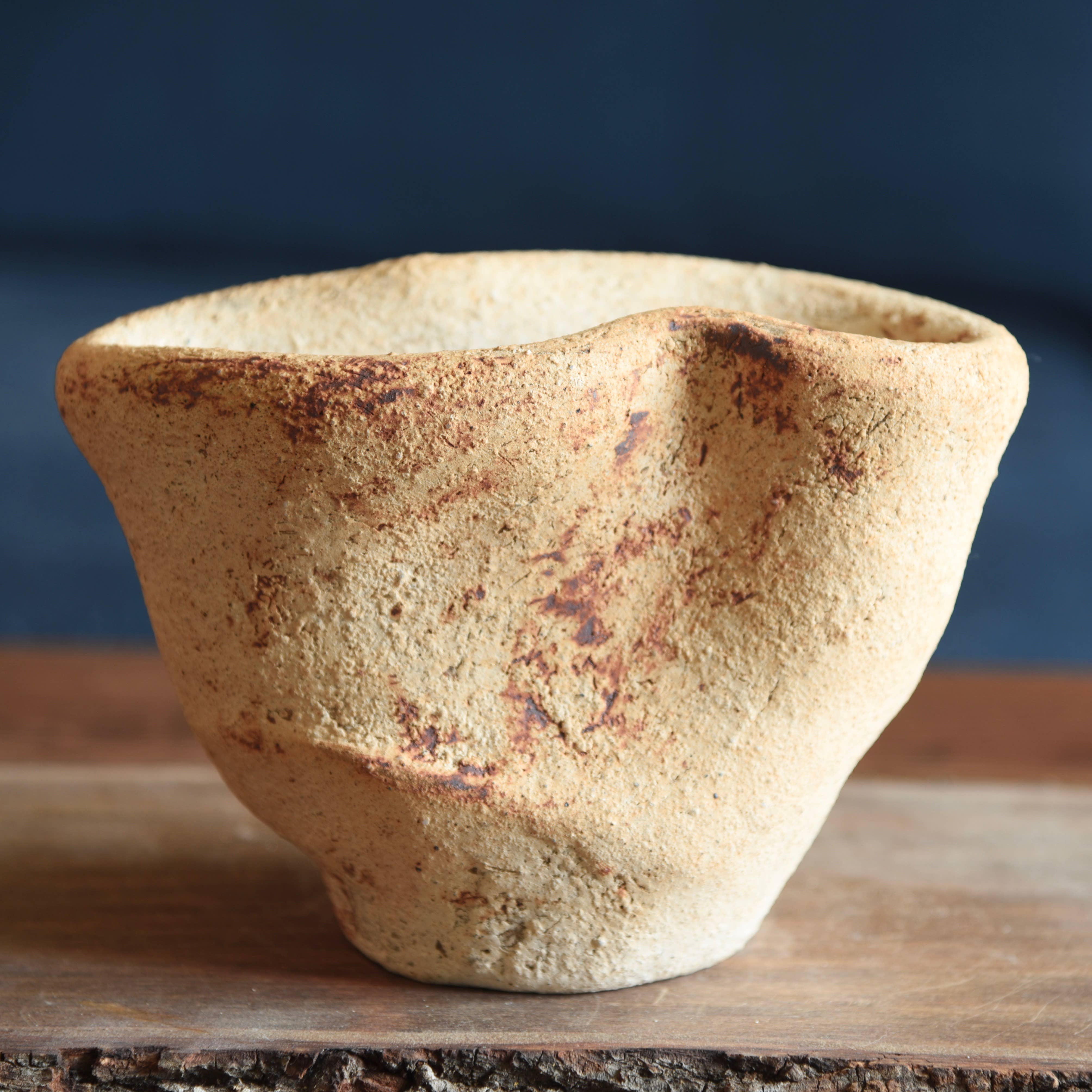 Landscape Vase Unglazed