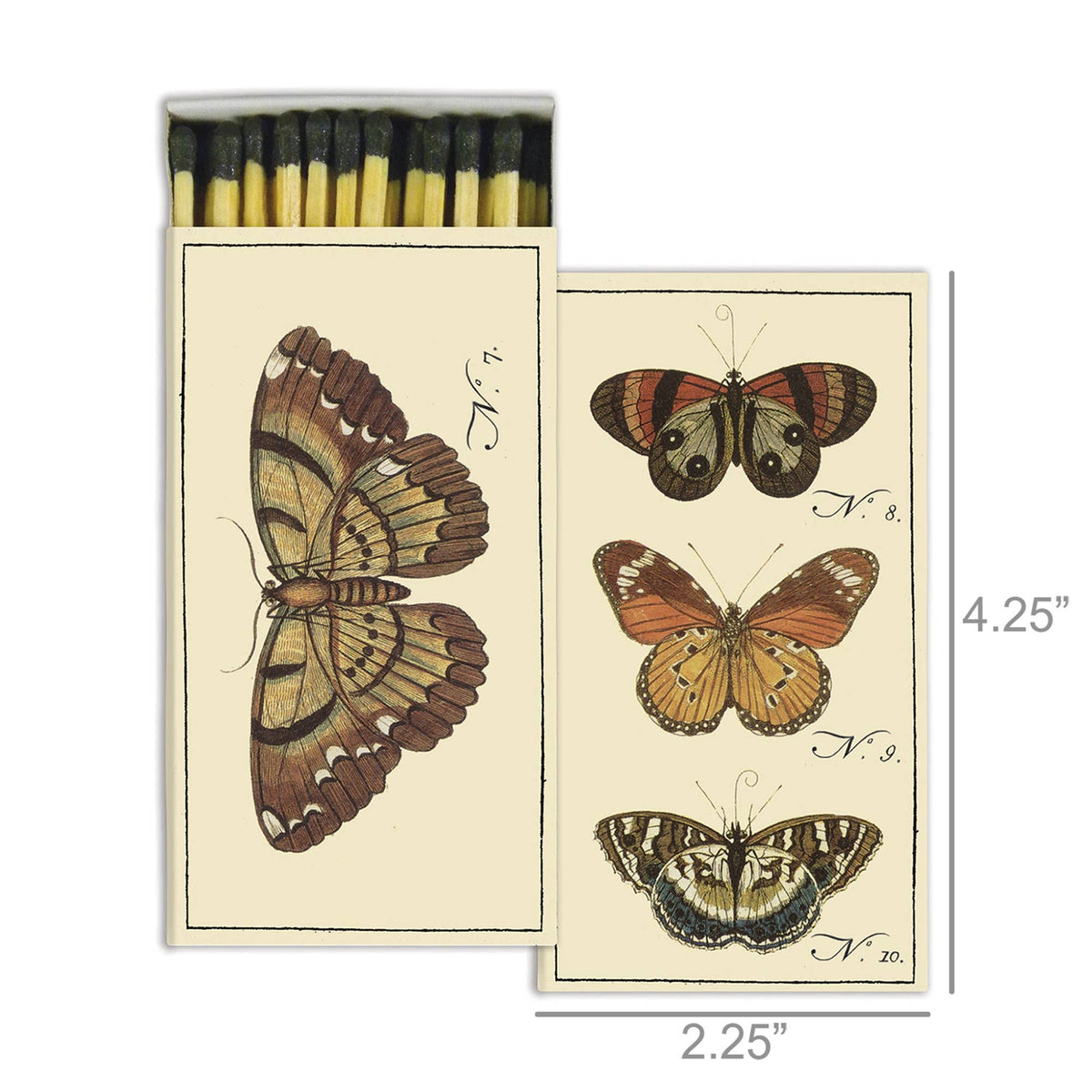 Vintage Butterfly Decorative Matches