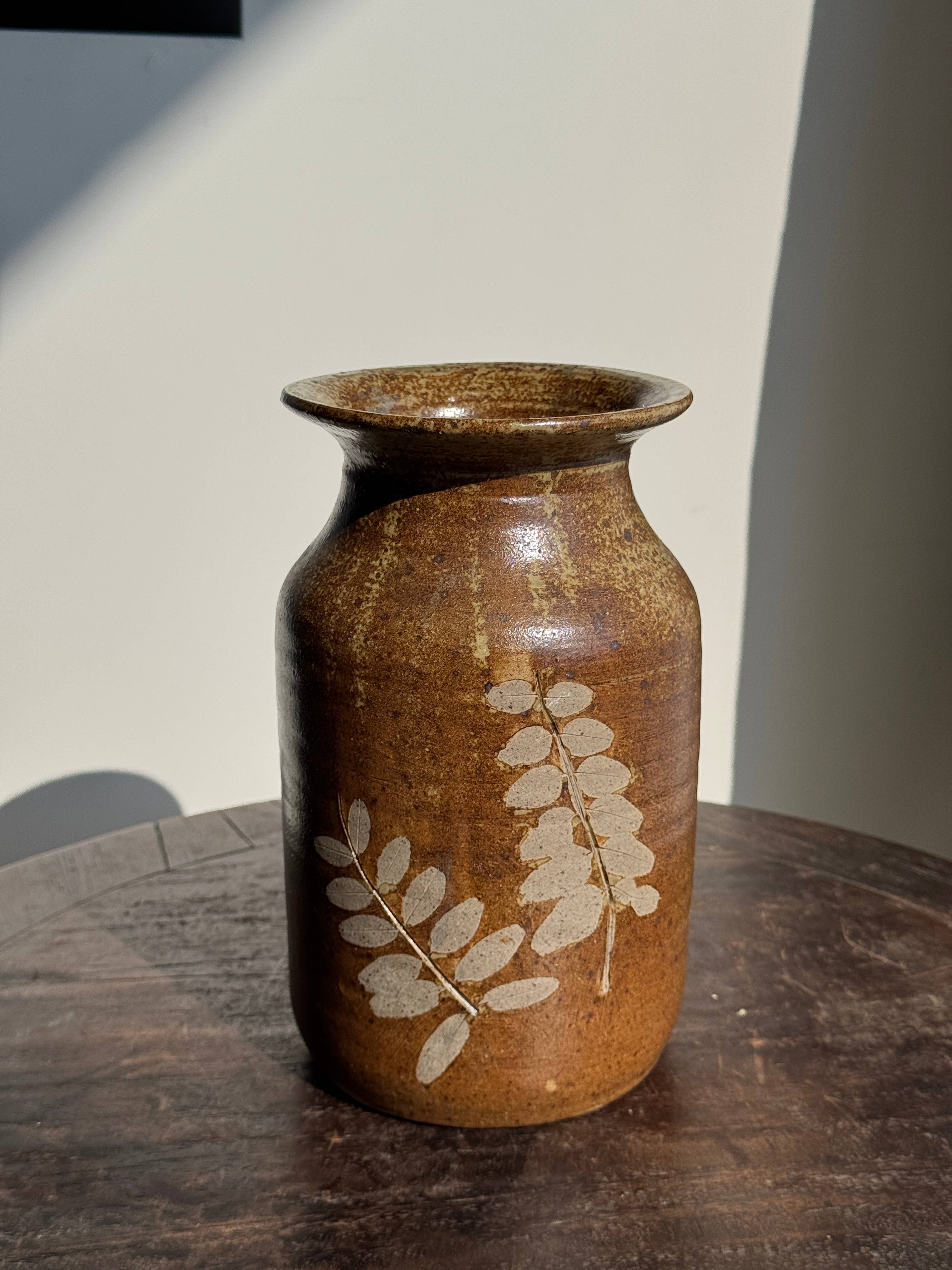 Found French Floral Vase