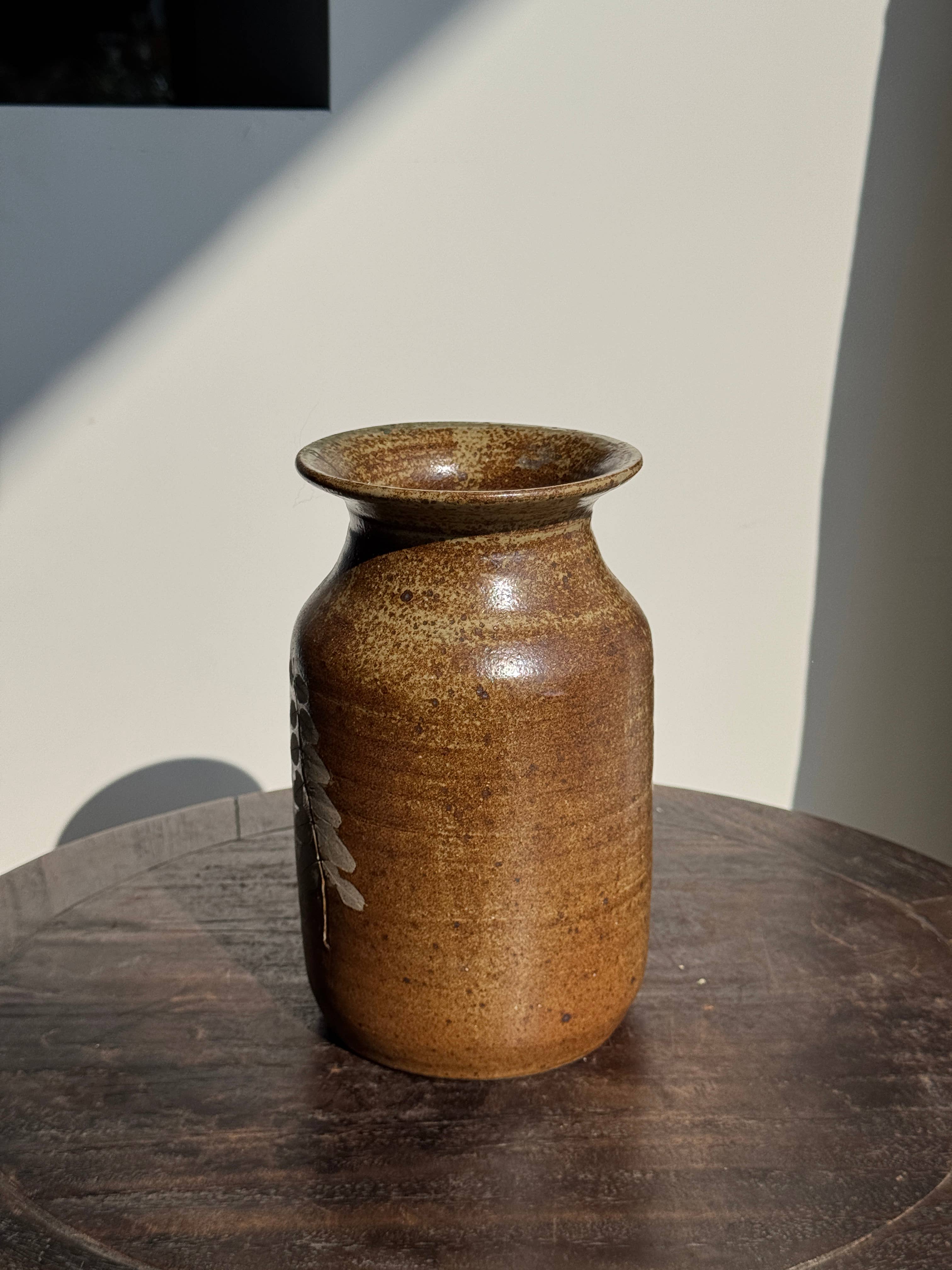 Found French Floral Vase