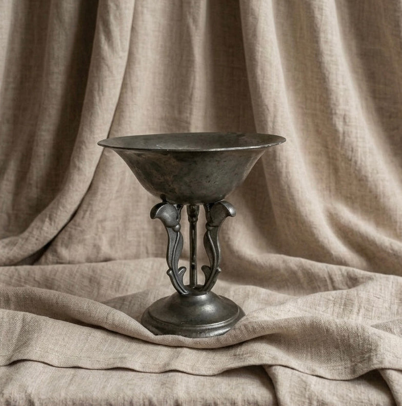 Antique Art Nouveau Pedestal Bowl