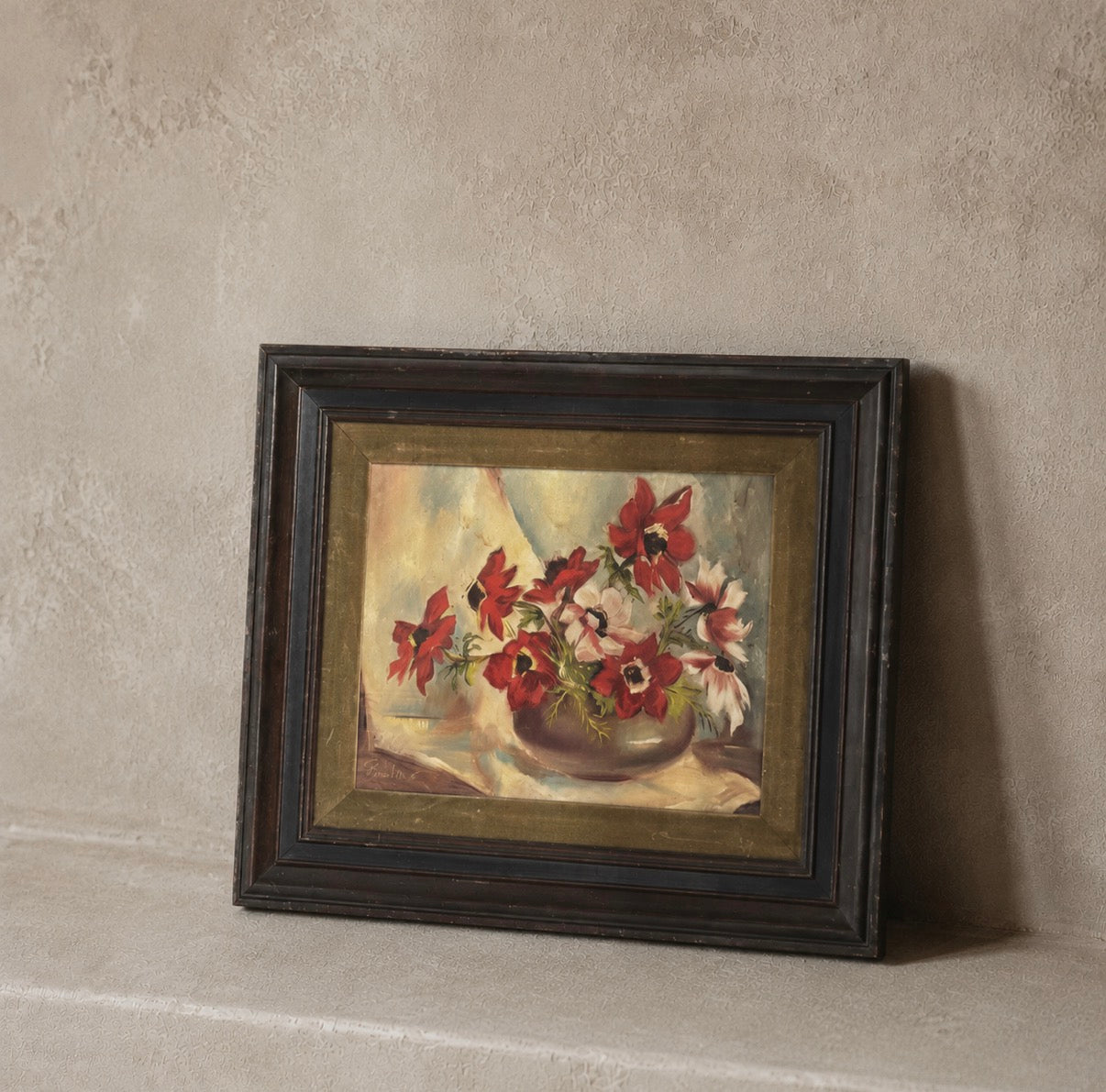 Vintage Floral Oil Painting no.3