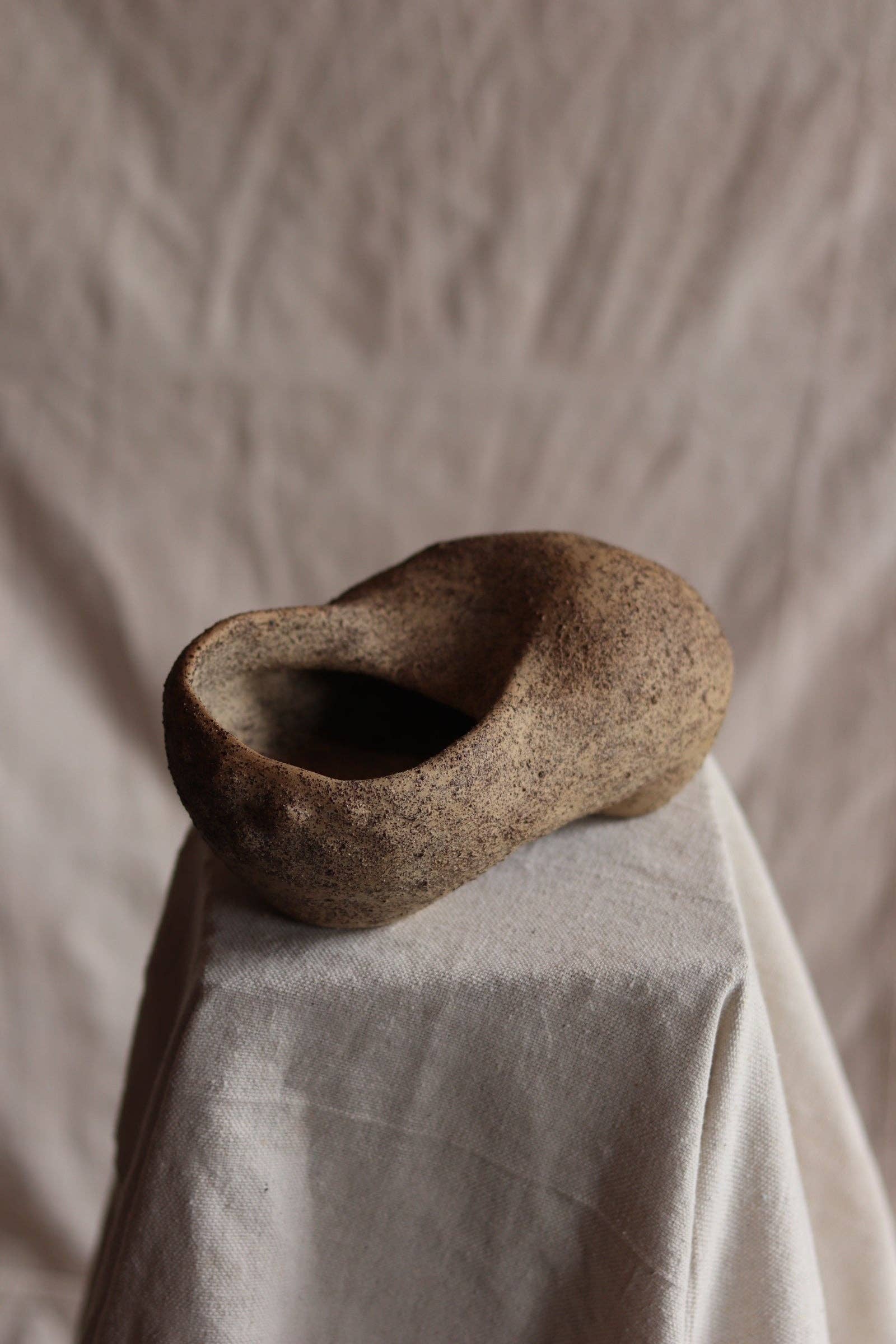 Gathered Earth Sculptural Vessel no.2