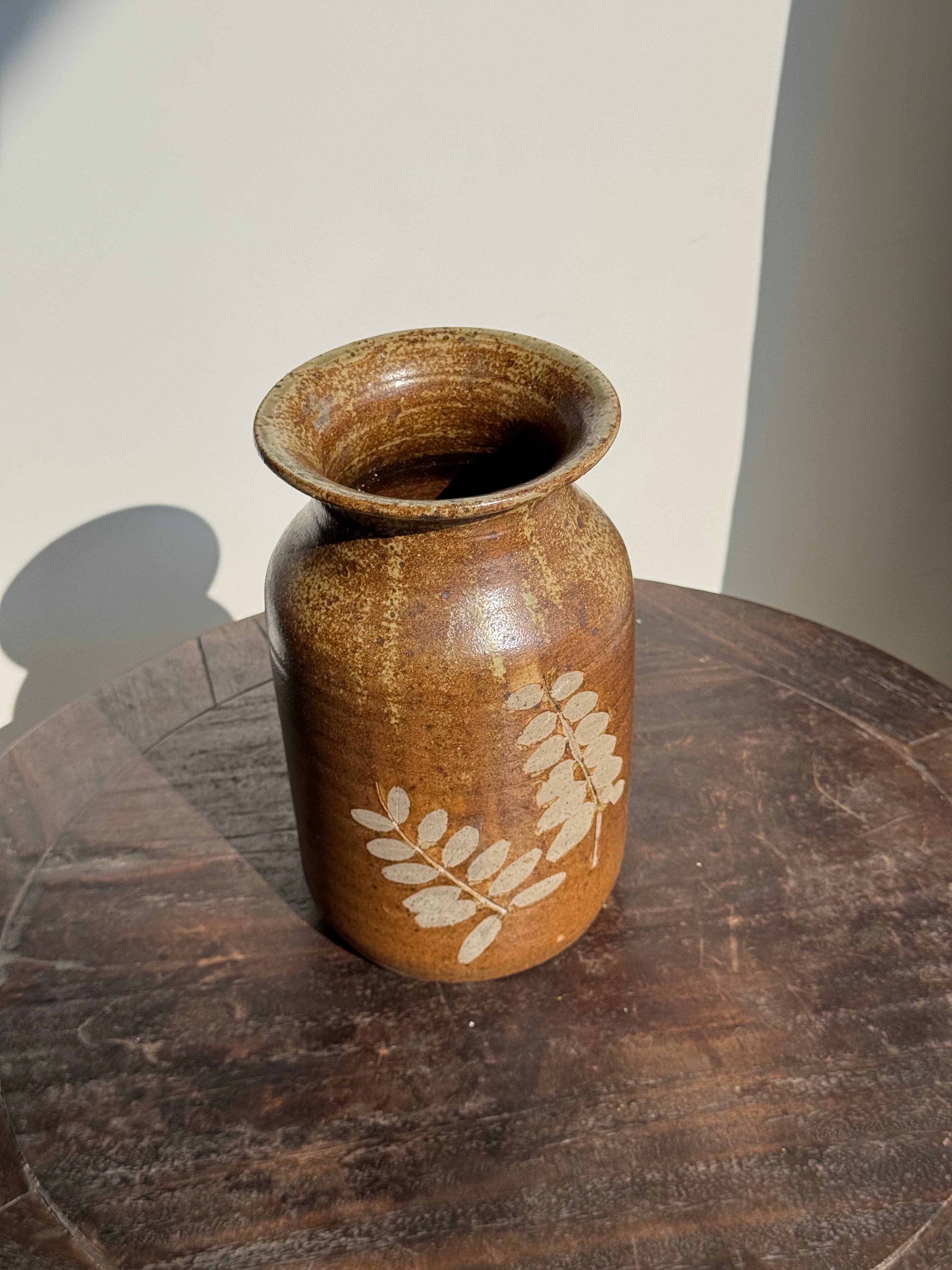 Found French Floral Vase