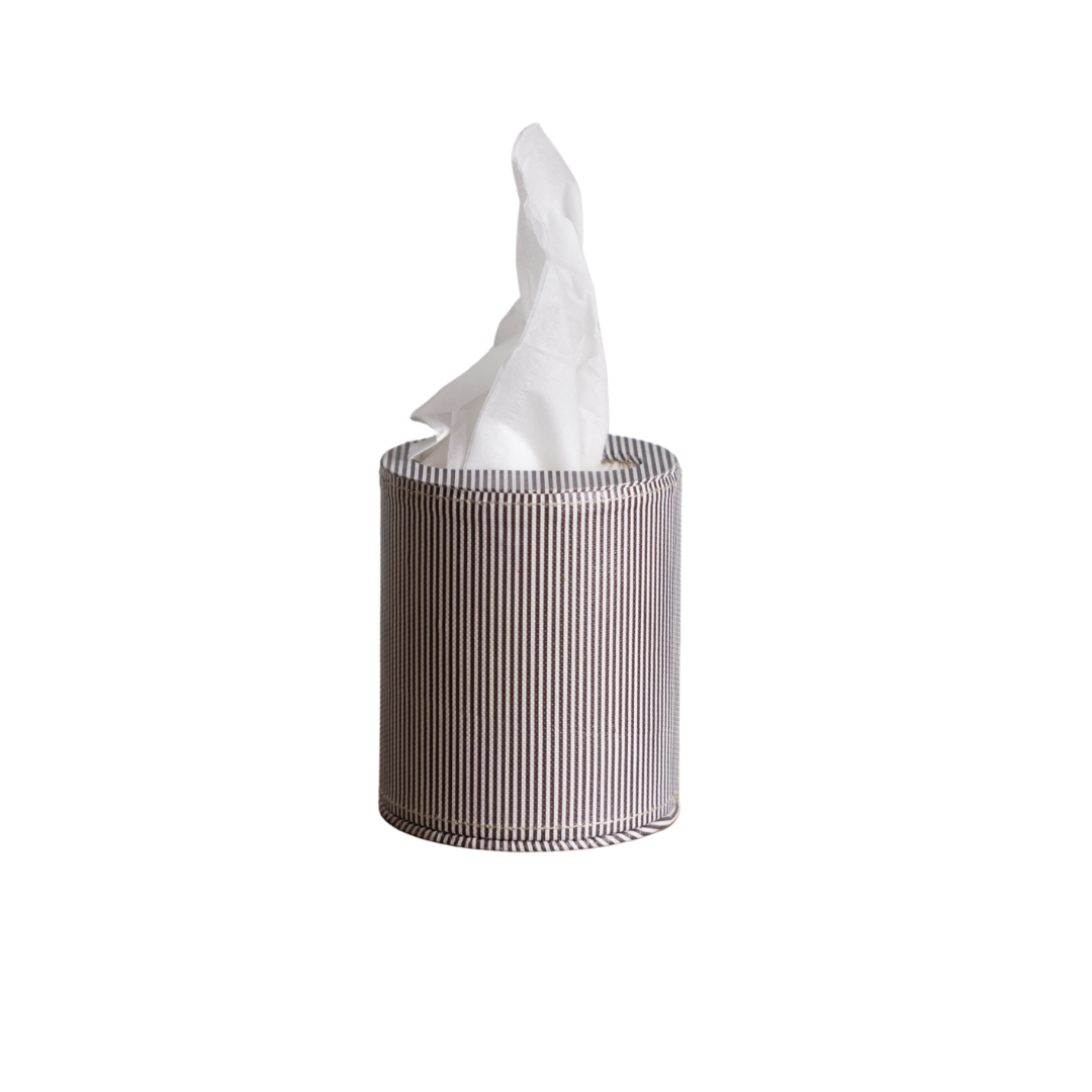 Pinstripe Tissue Holder