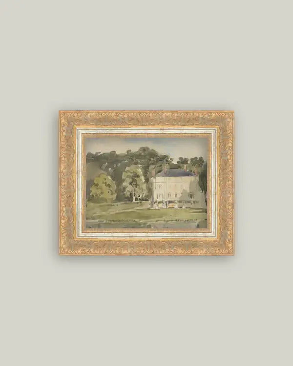 View of Chateau Framed Art