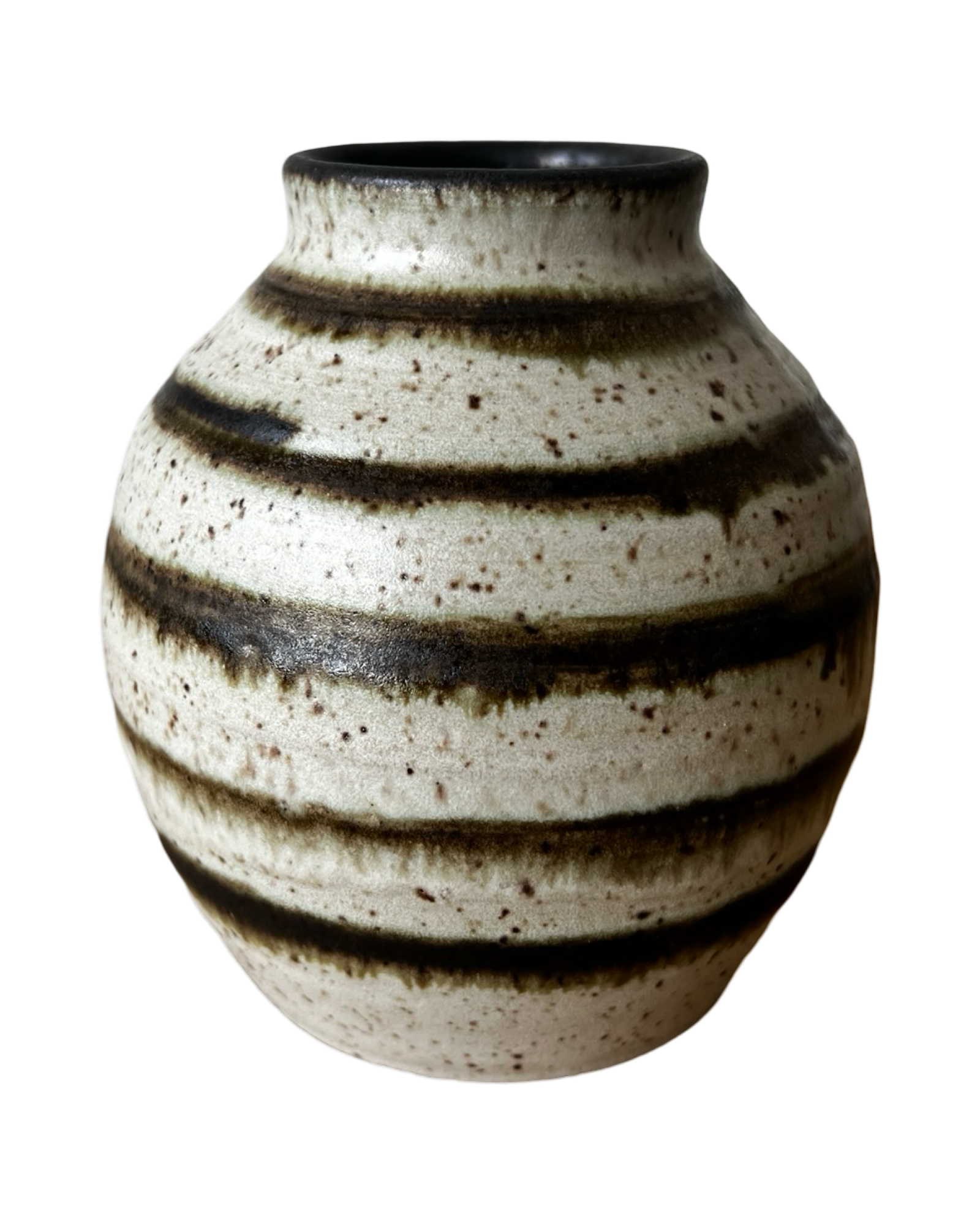 Striped Luna Vase