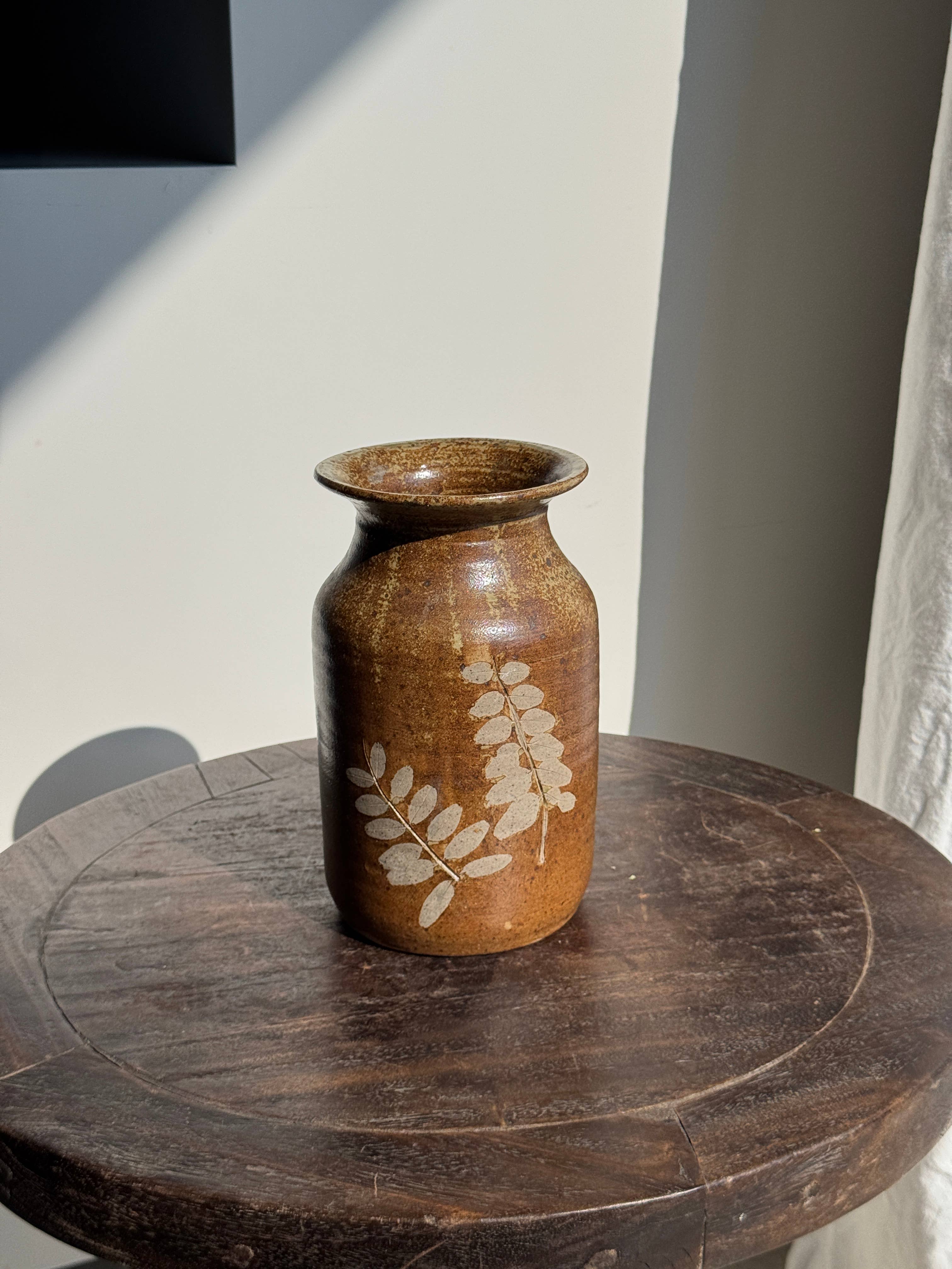 Found French Floral Vase