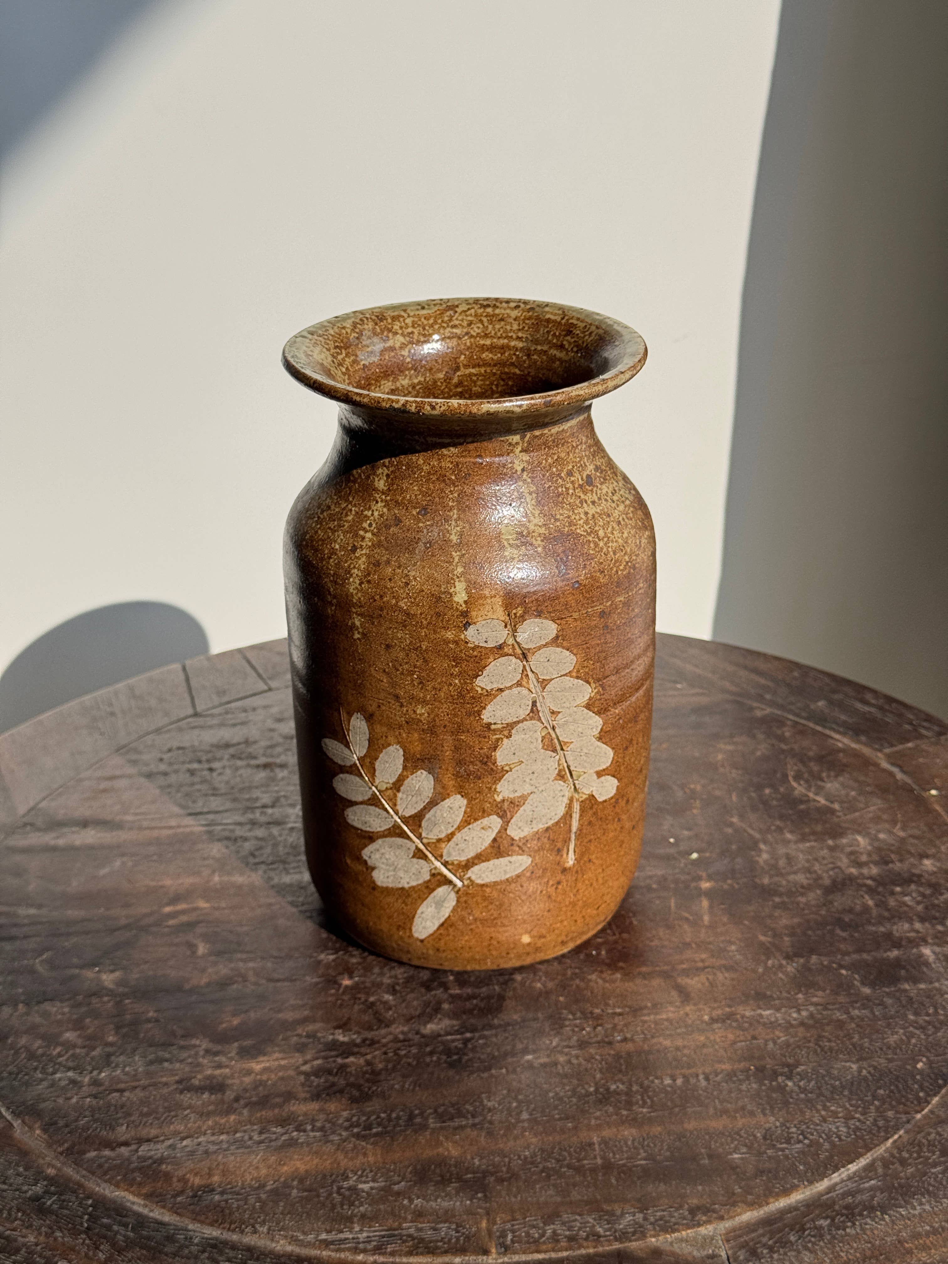Found French Floral Vase
