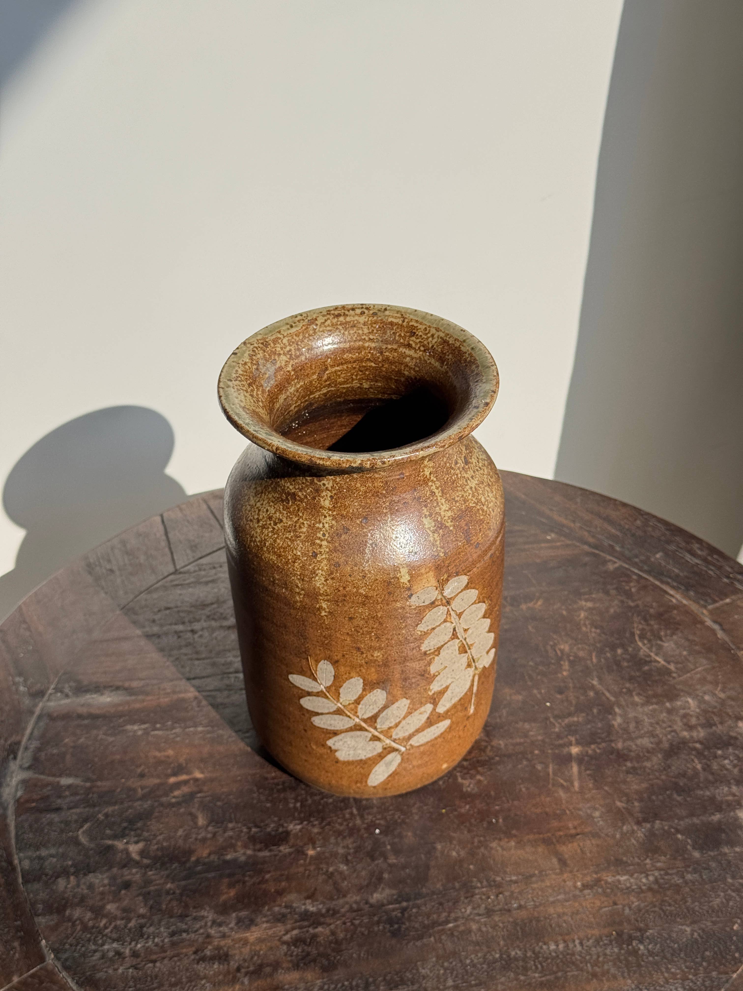Found French Floral Vase