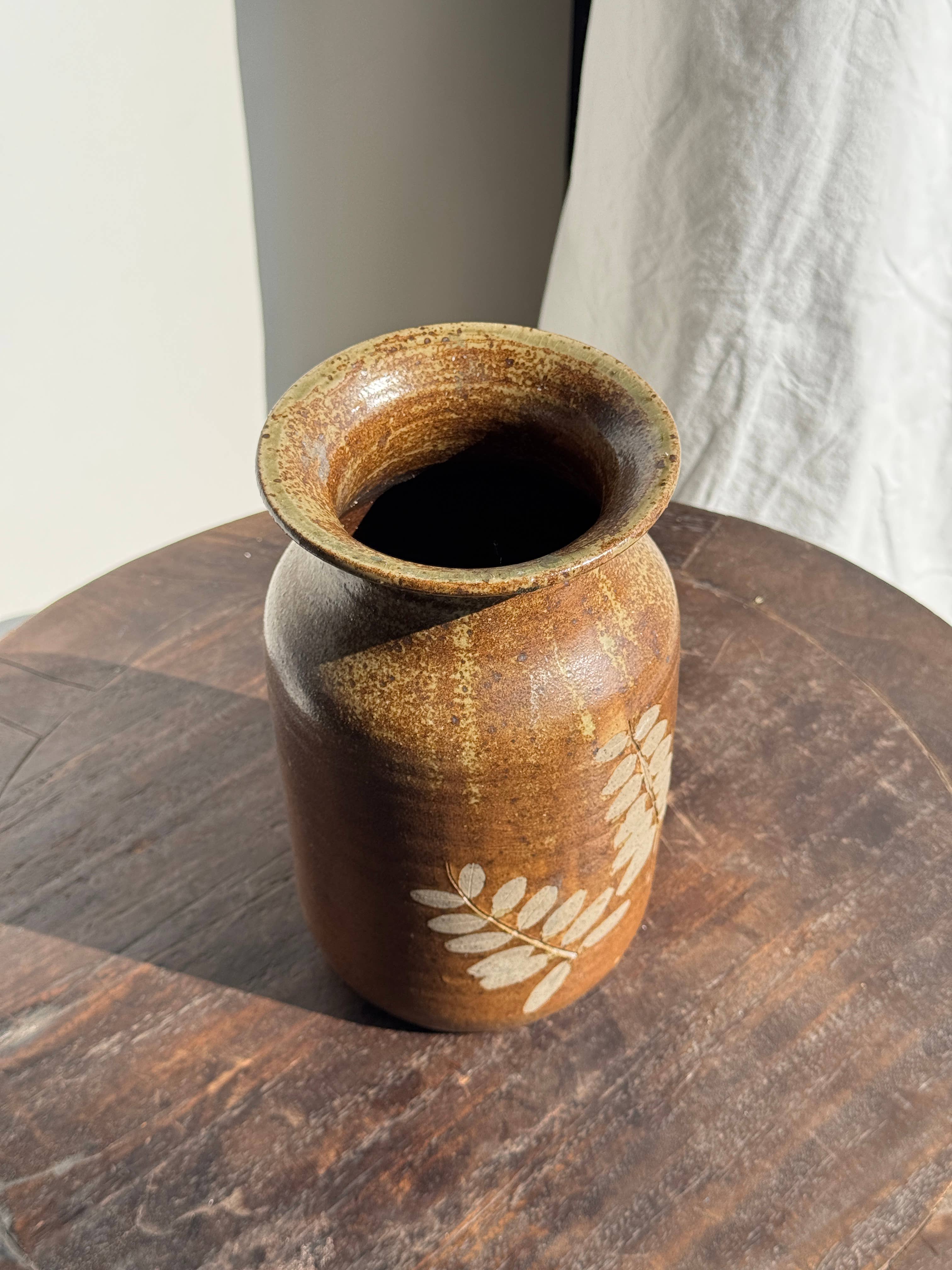 Found French Floral Vase