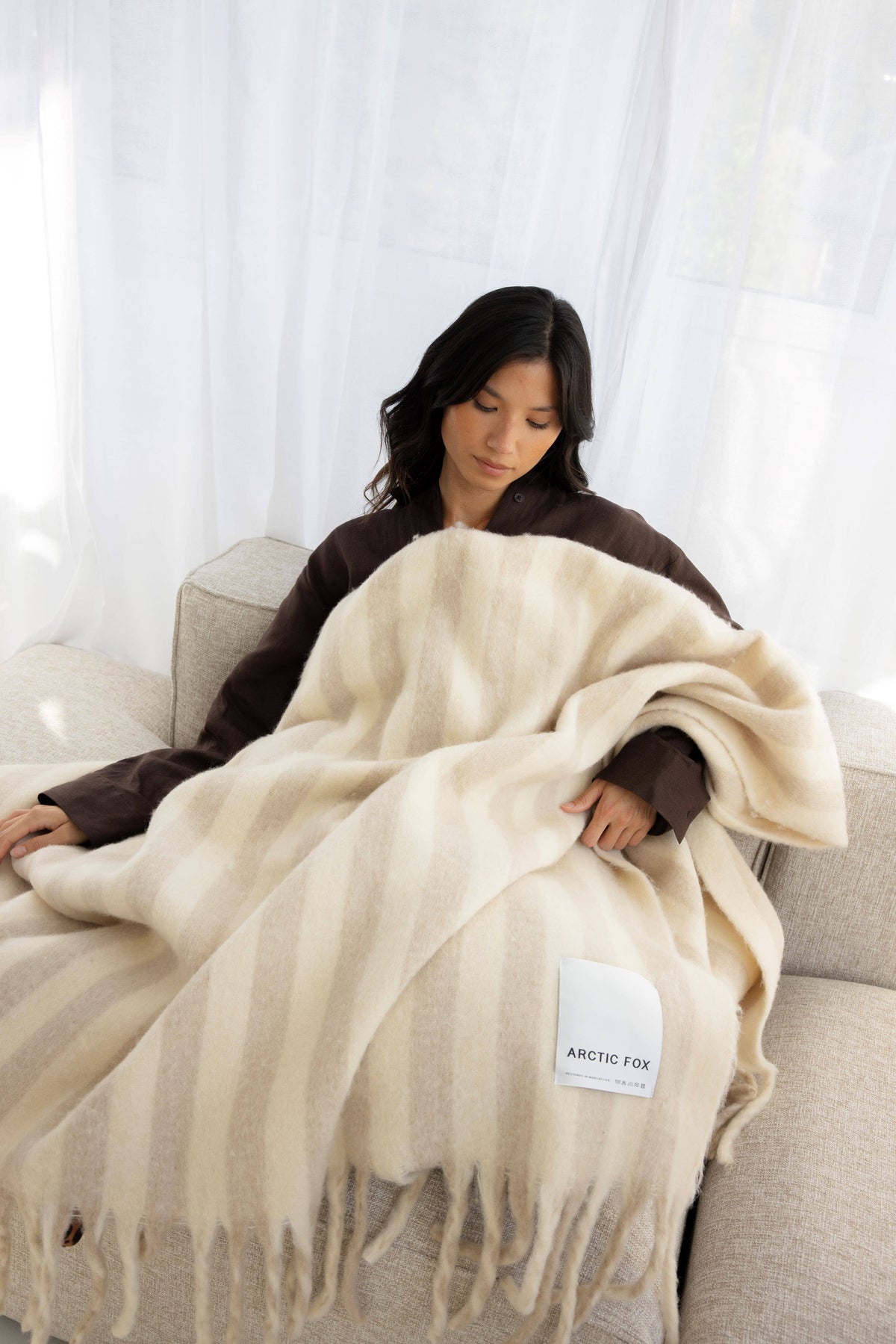 Paloma Wool Stripe Throw