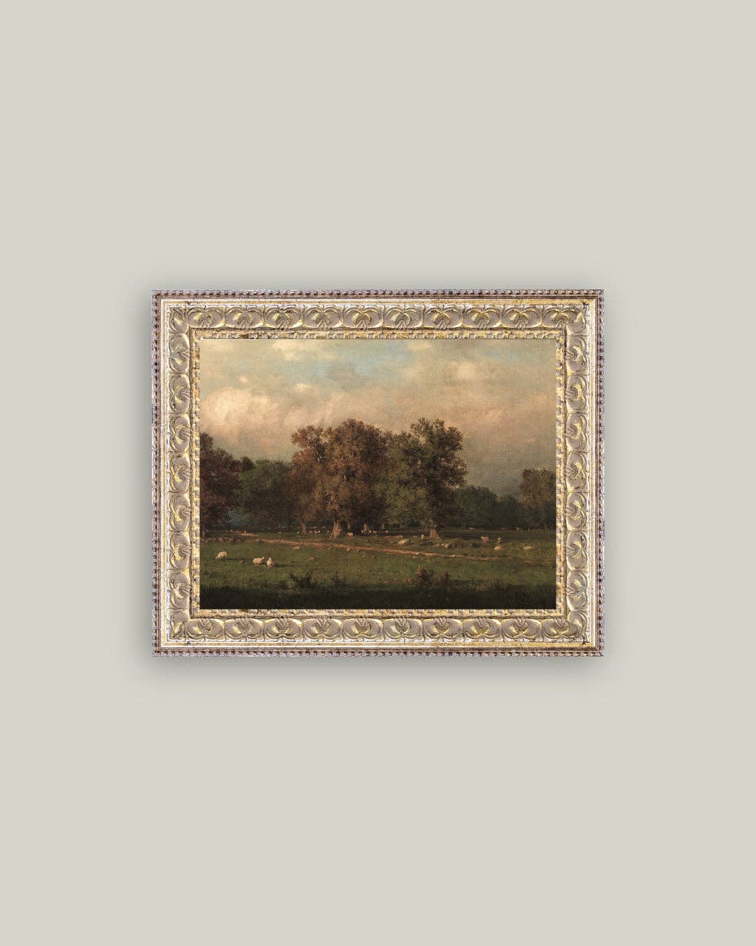 Sheep Farm Framed Art