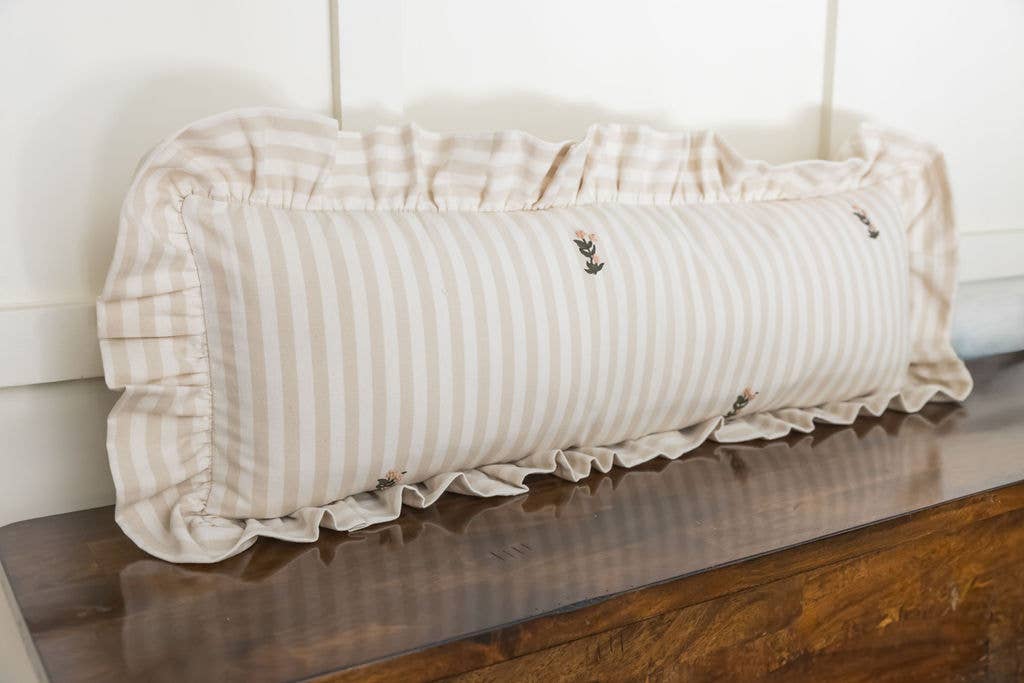 Frances Ruffled Lumbar Pillow