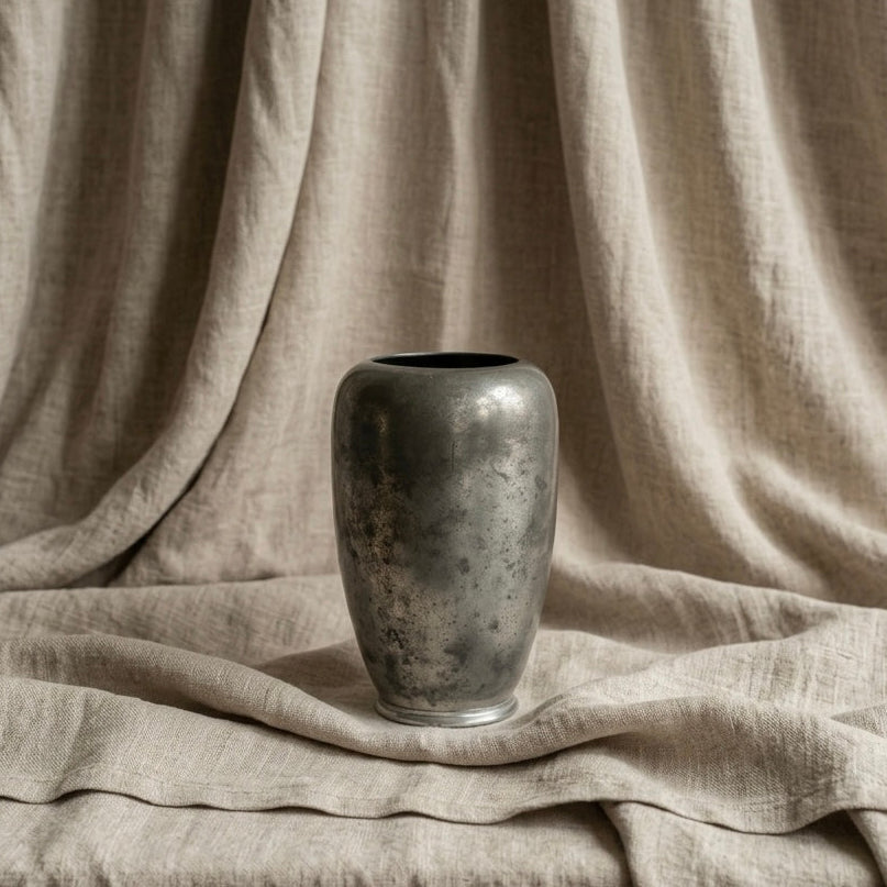Antique Pewter Vase no.II