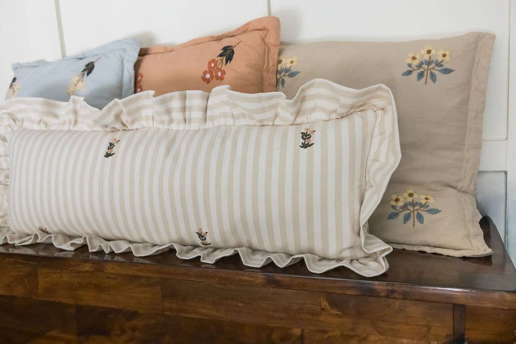 Frances Ruffled Lumbar Pillow