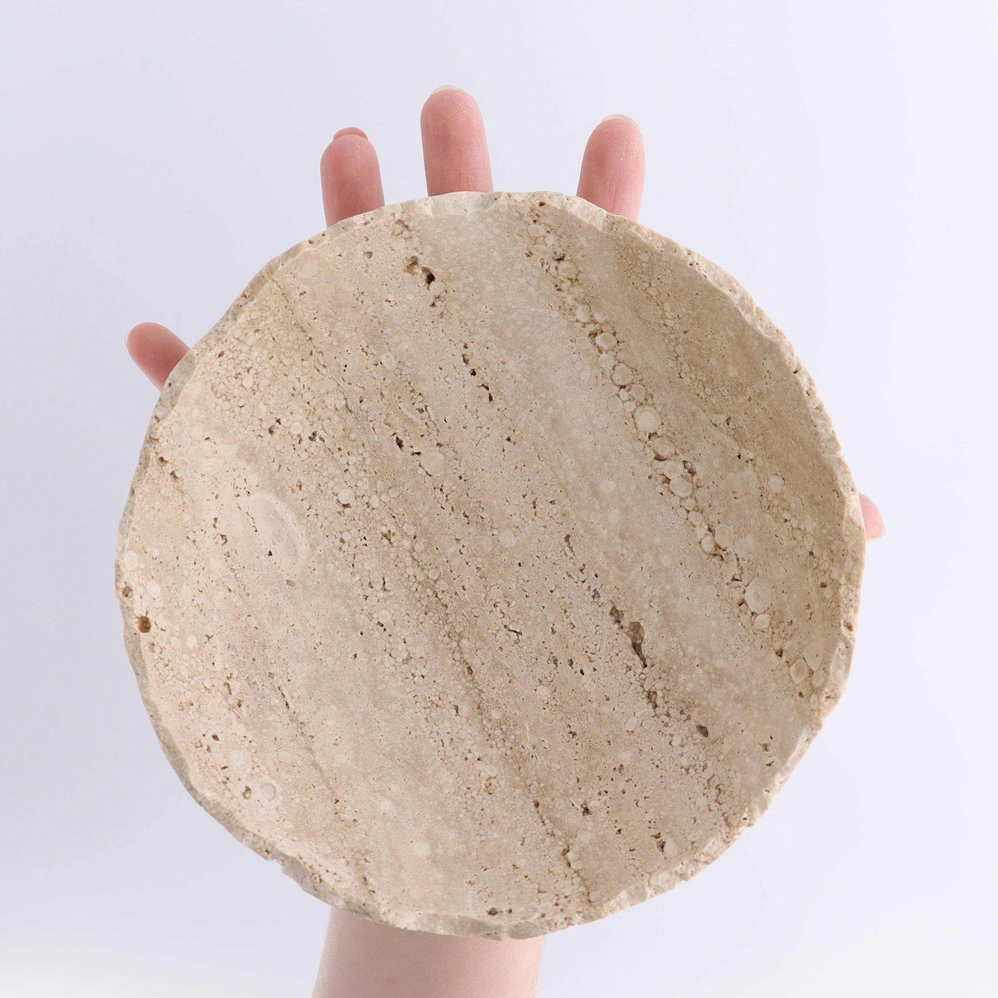 Travertine Bowl Small