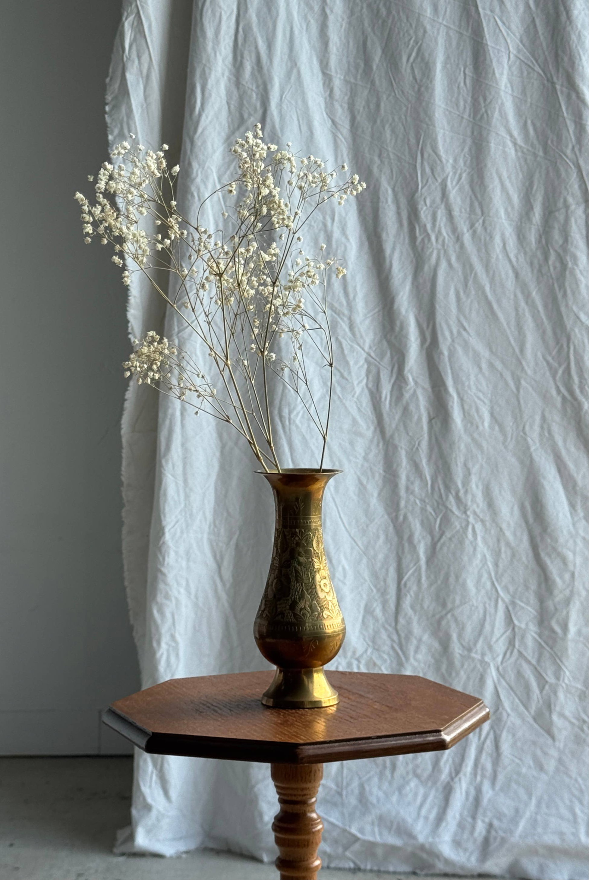 Found Brass Vase