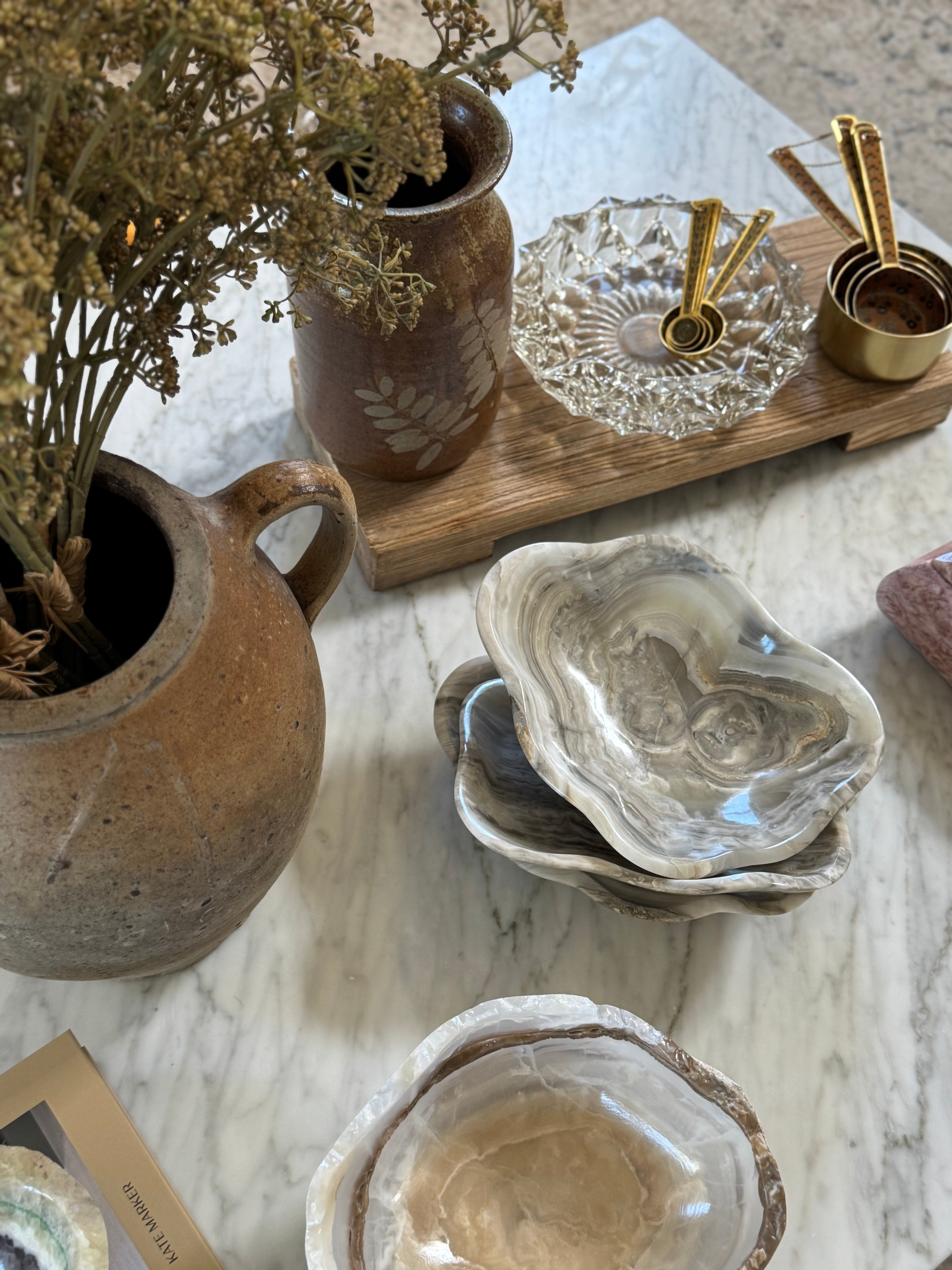 Grey Onyx Bowls (single)