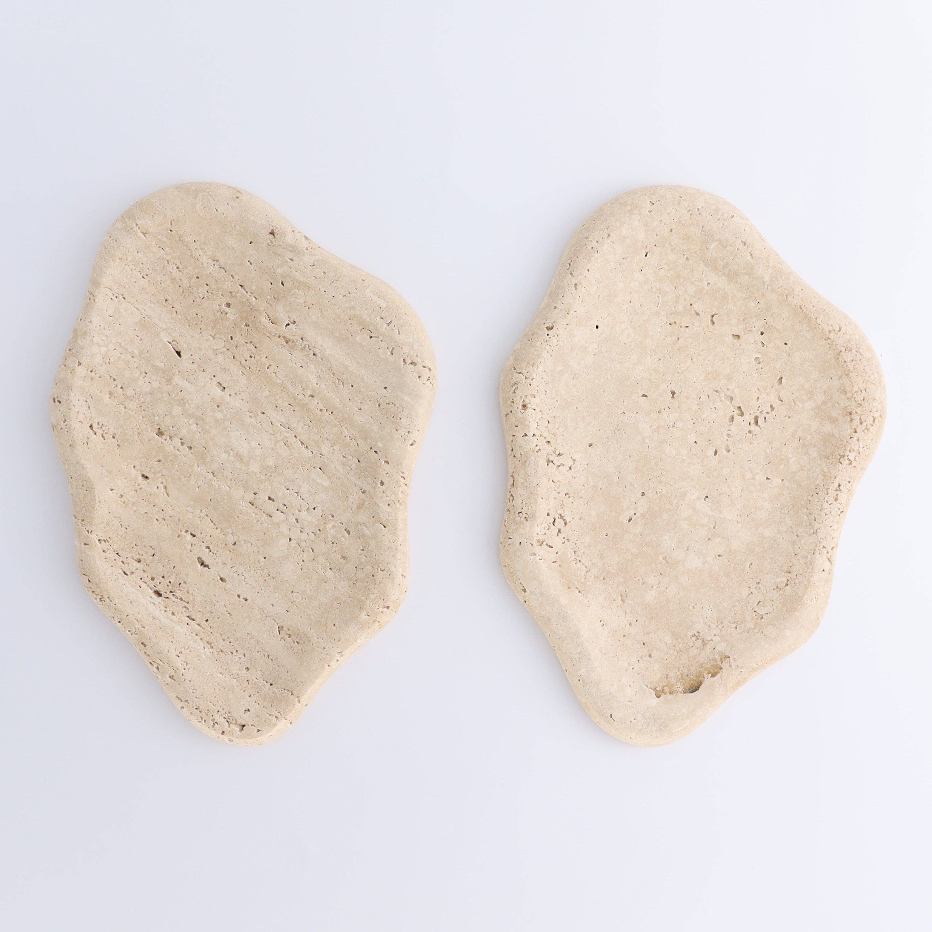 Travertine Irregular Dish
