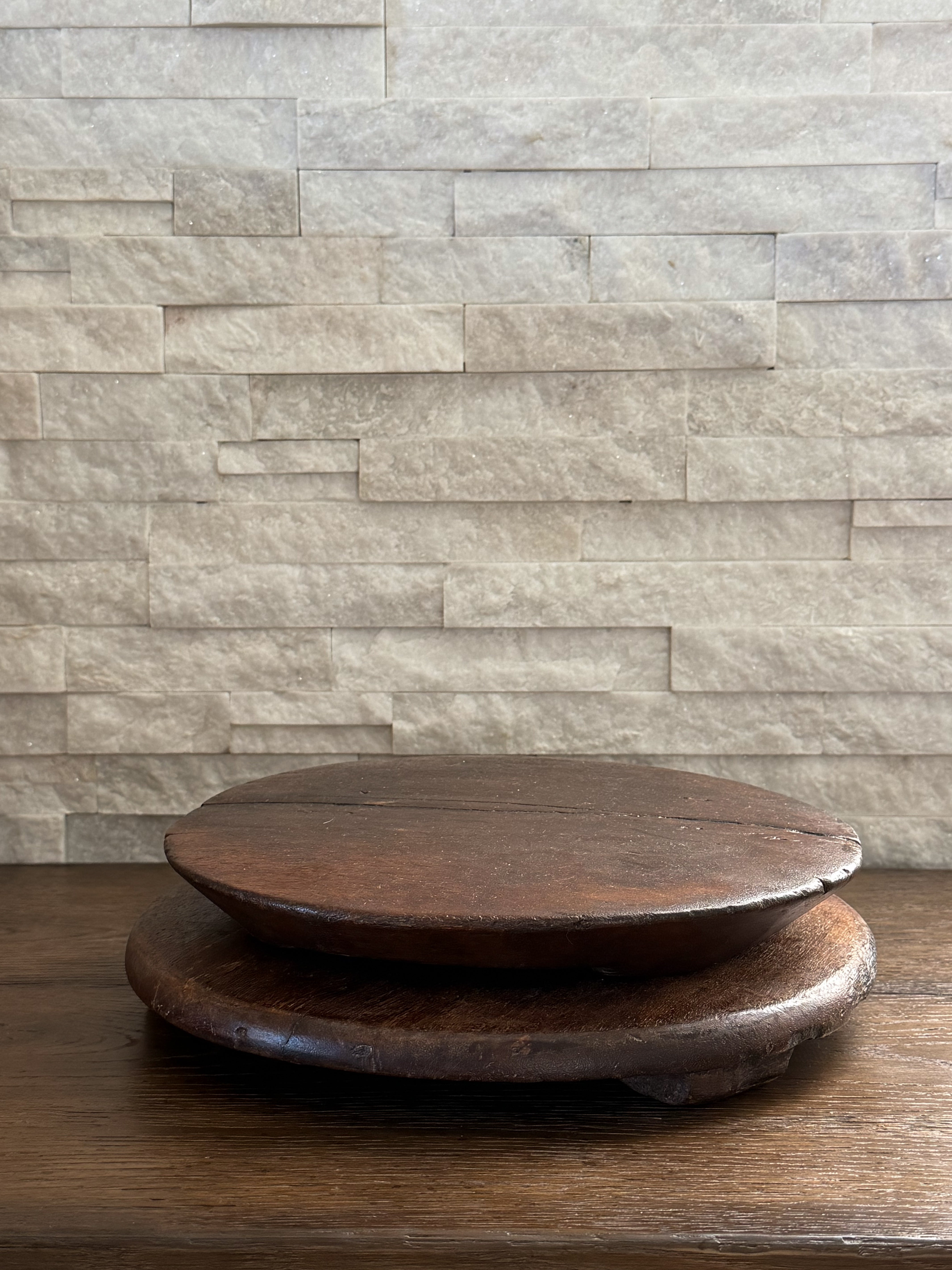 Vintage Wood Chapati Board