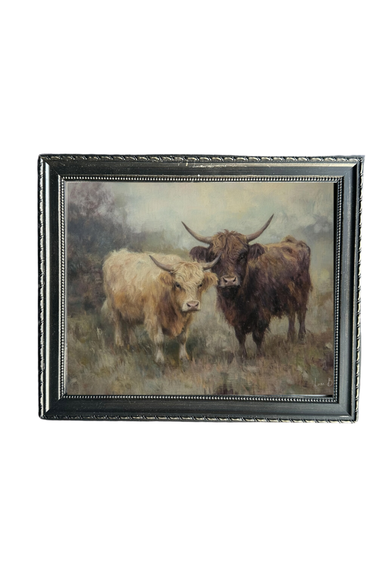 Highland Cows Framed Art