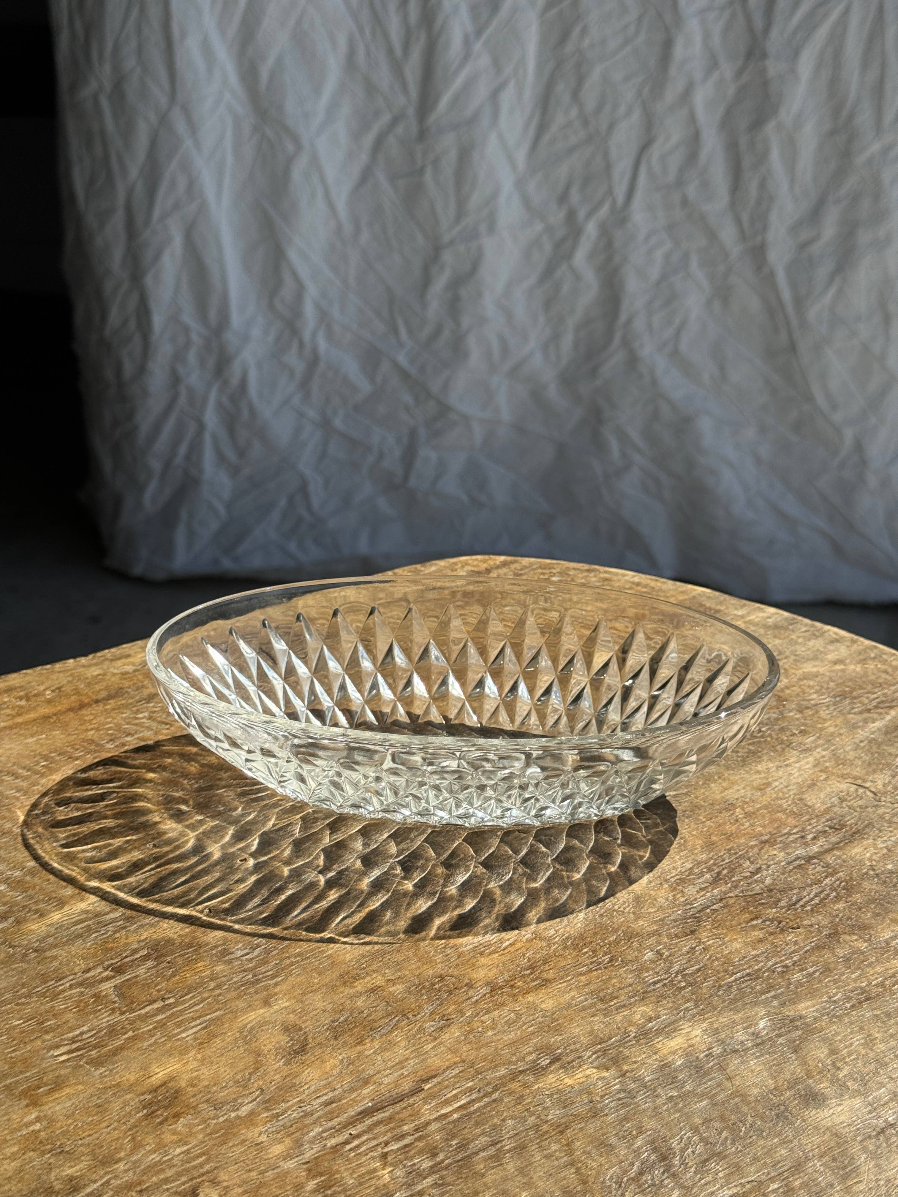 Vintage French Glass Dish no.1