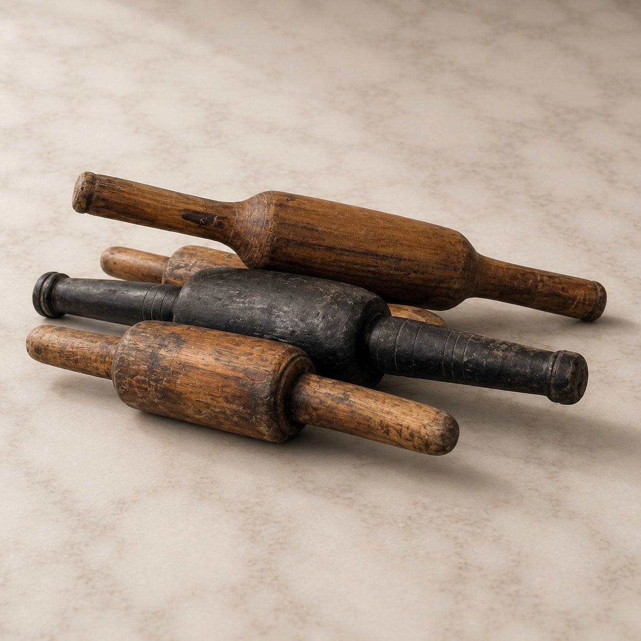 Vintage Wooden Rolling Pins