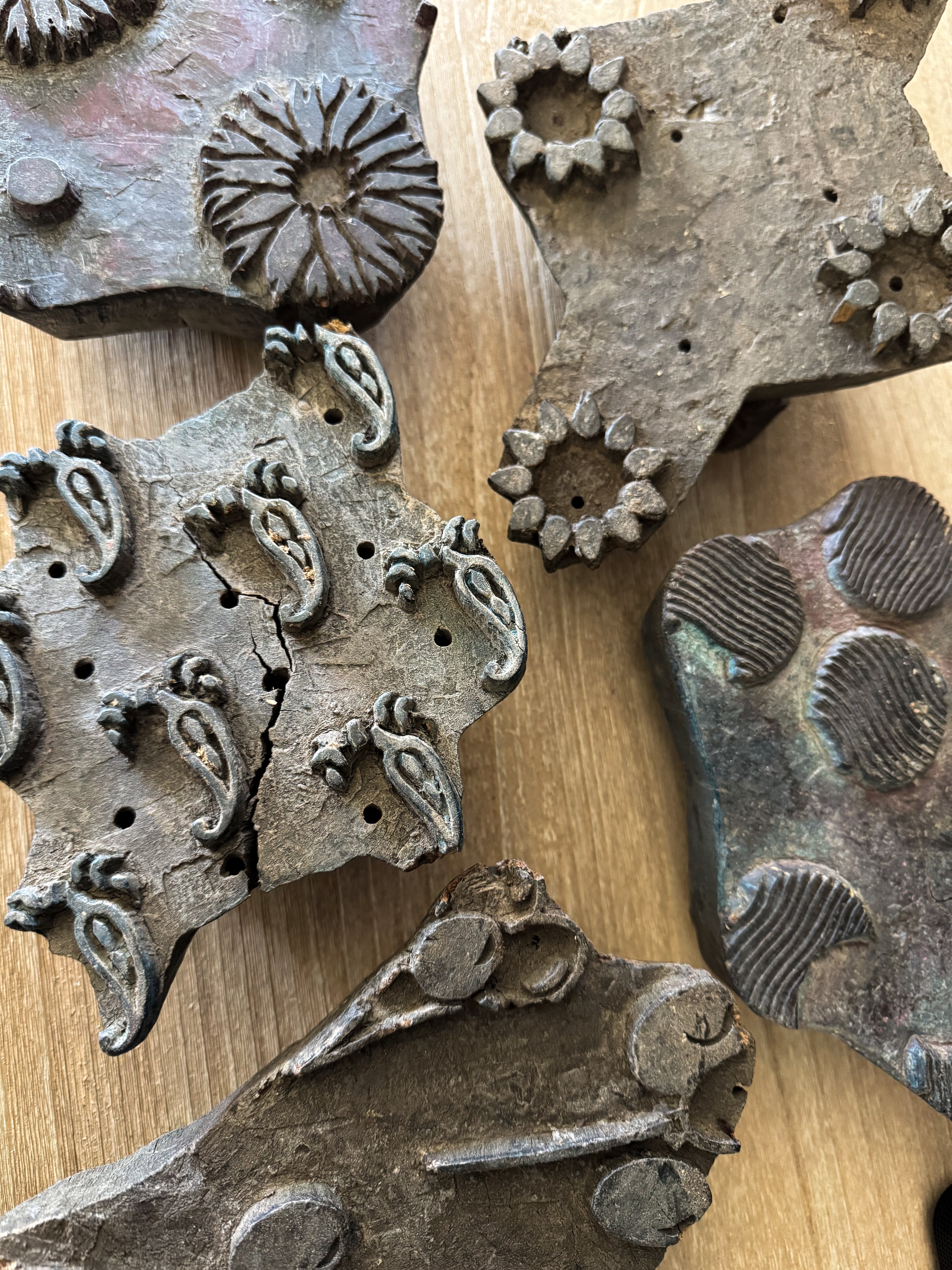 Vintage Print Blocks