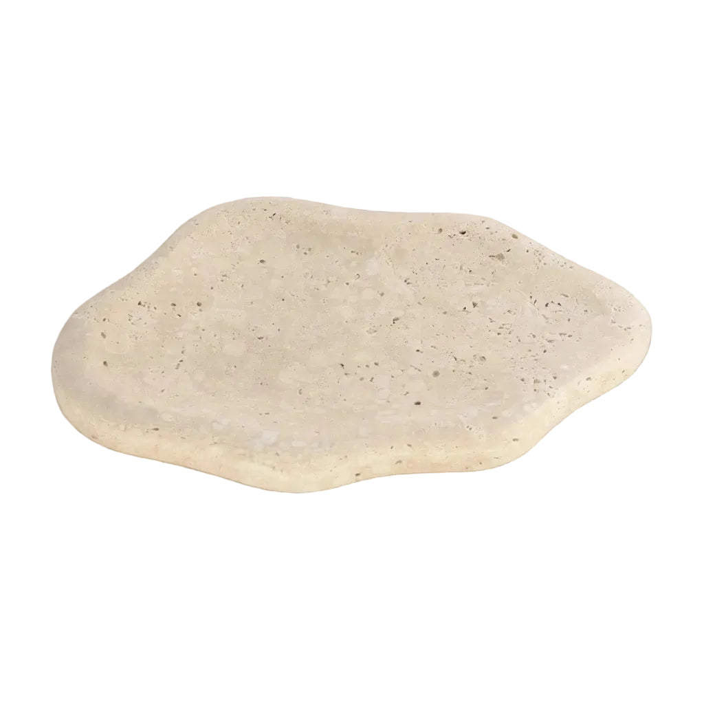 Travertine Irregular Dish