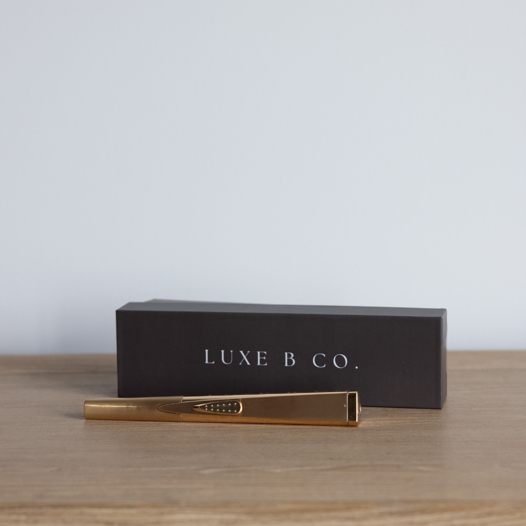 Luxe USB Arc Lighters Gold