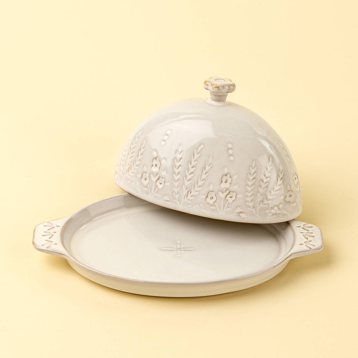 Wildflower Butter Dish