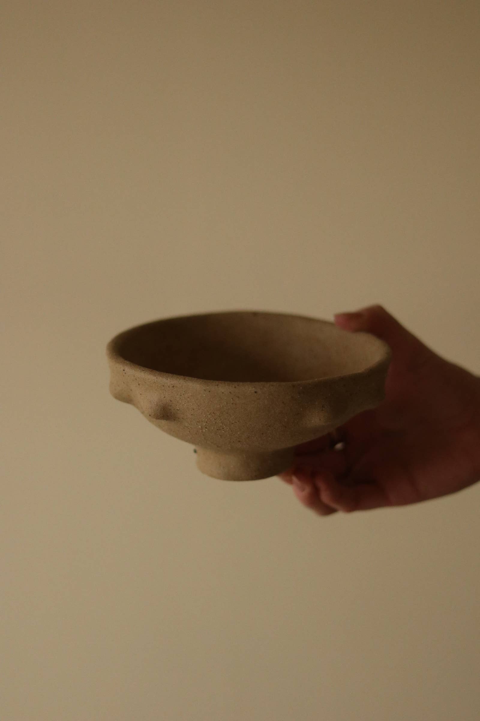 Gathered Earth Fern Ash Glaze Bowl