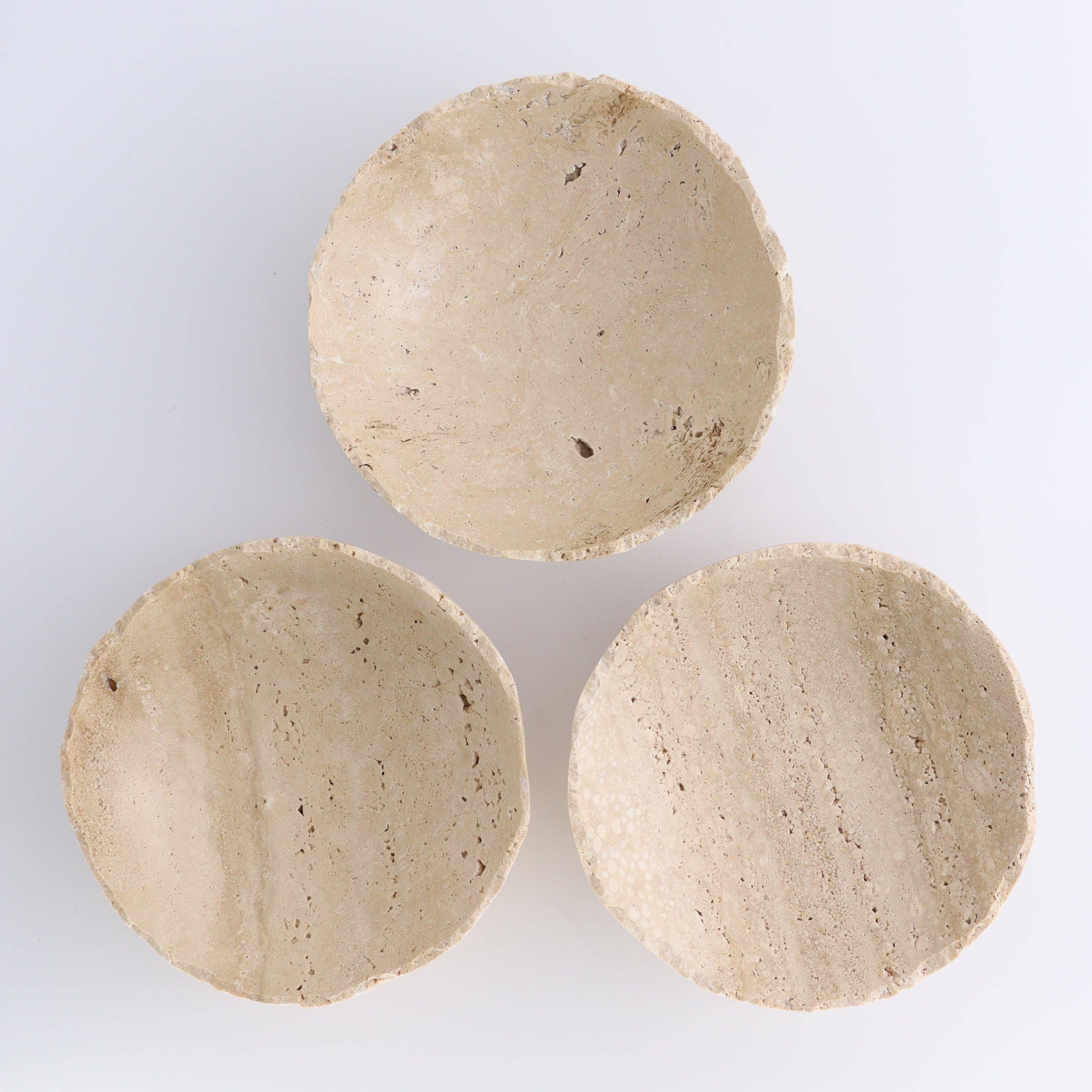 Travertine Bowl Small