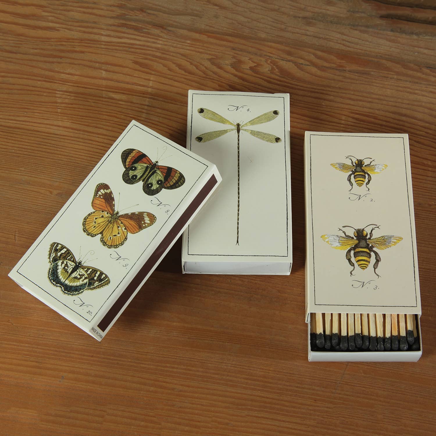 Vintage Butterfly Decorative Matches