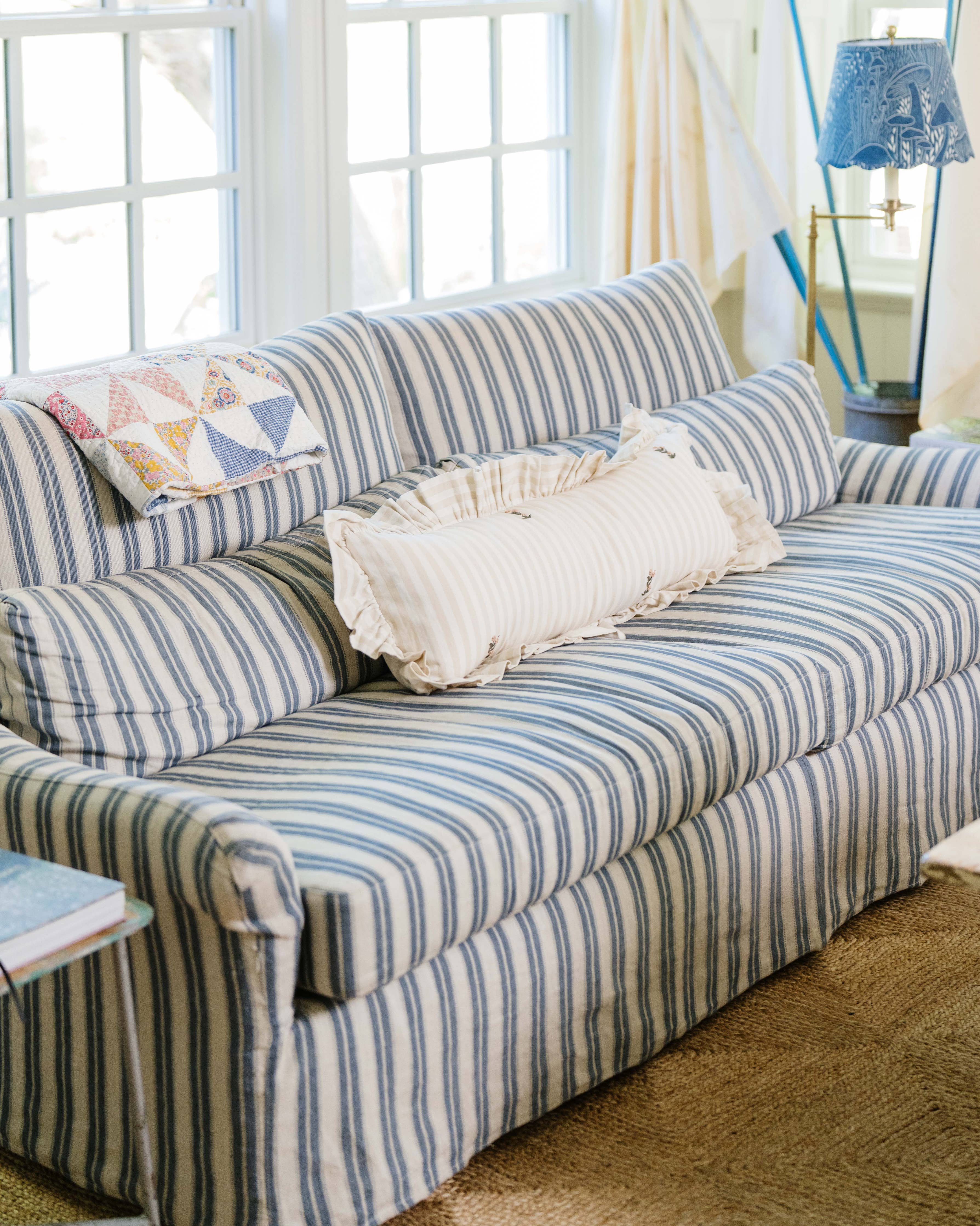 Frances Ruffled Lumbar Pillow