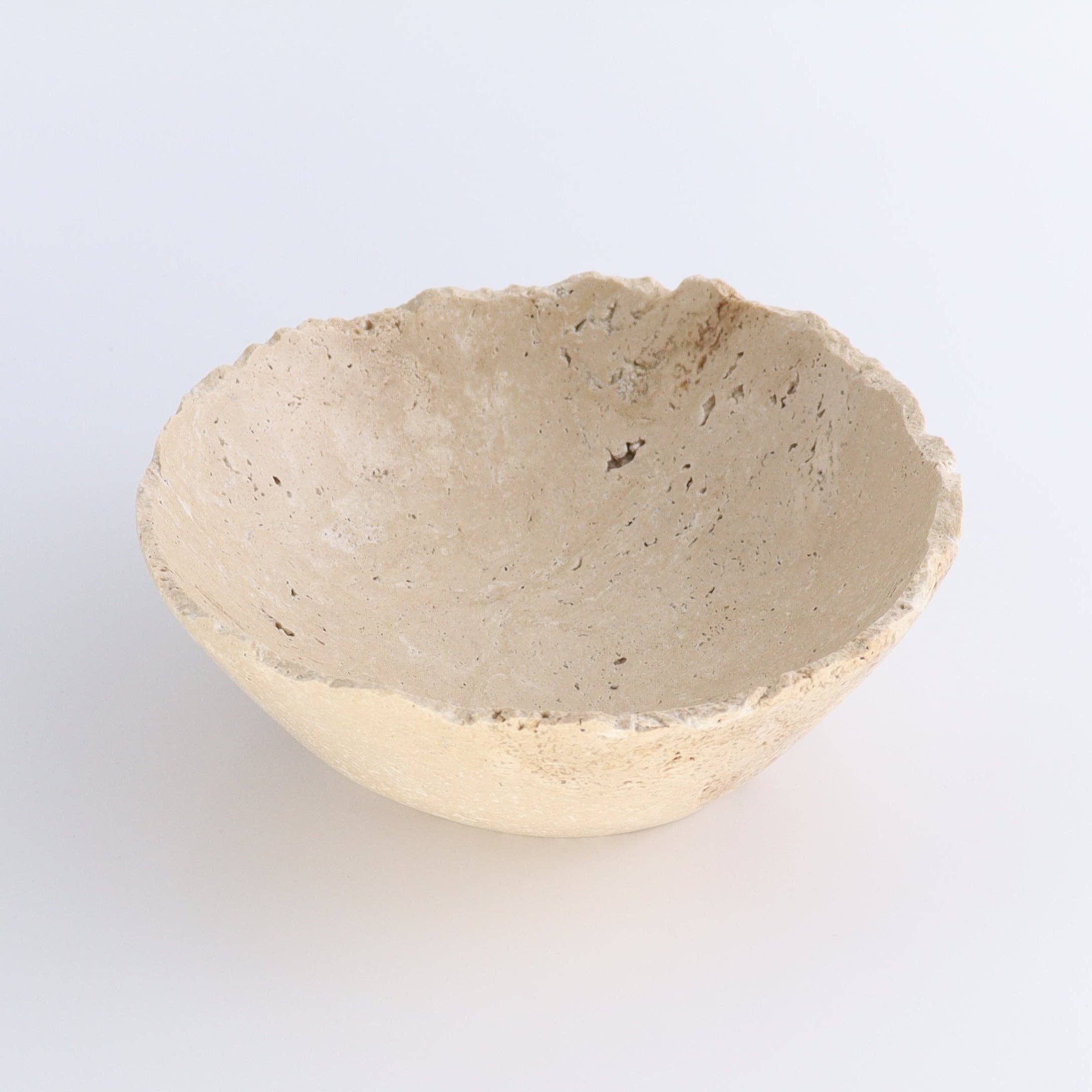 Travertine Bowl Small