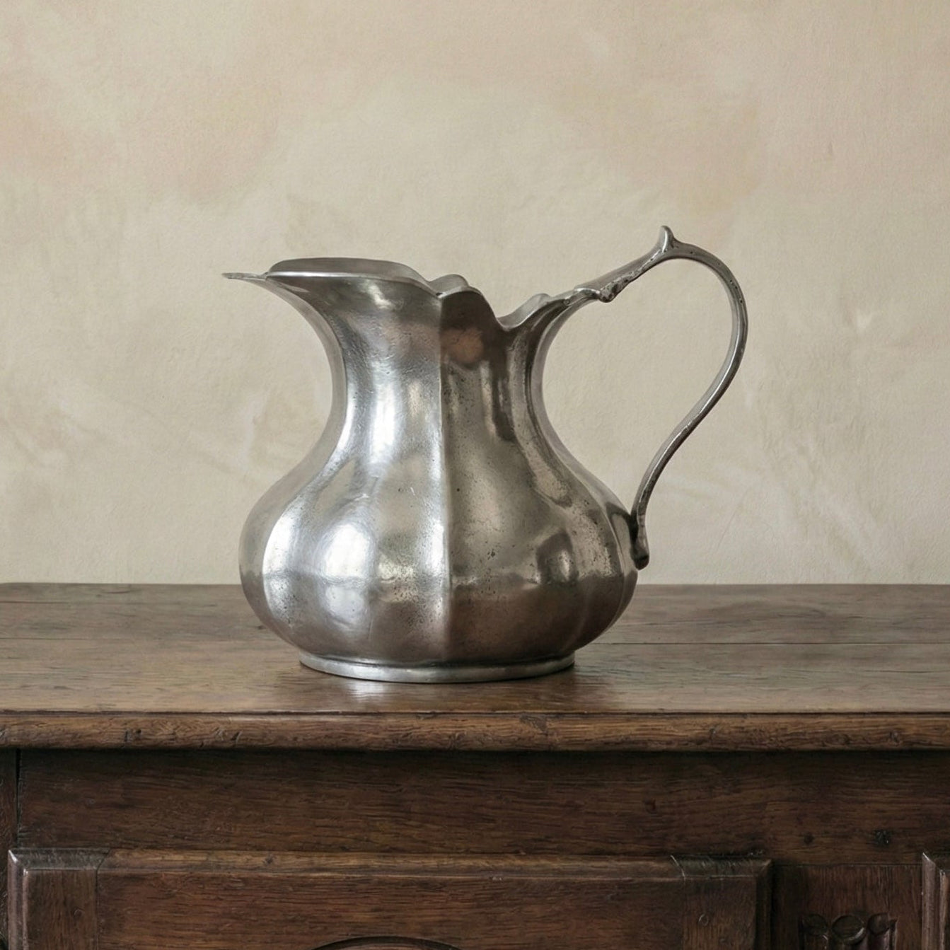 Miceli Small Scalloped Pitcher