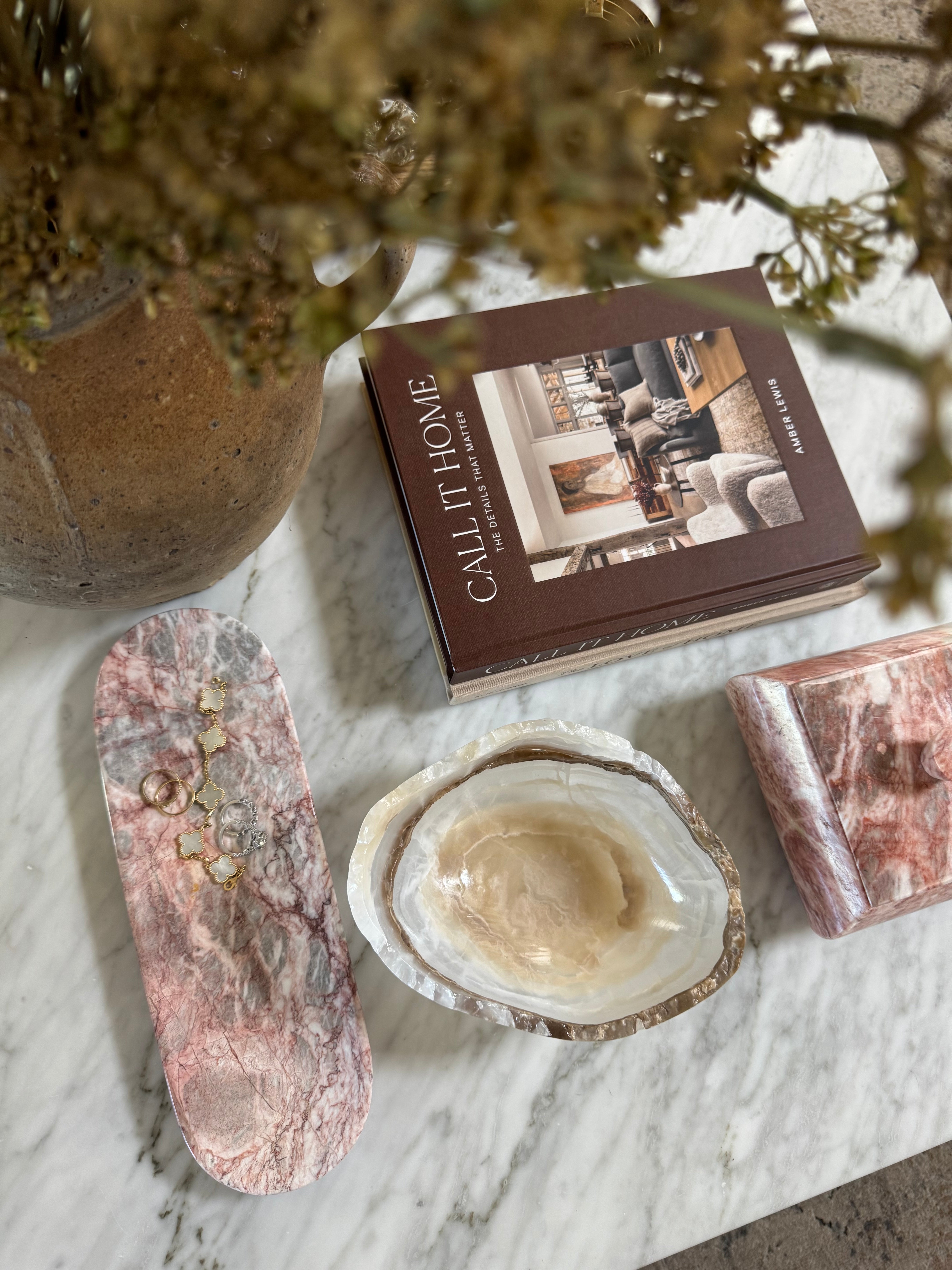 Pink Marble Trays (single)